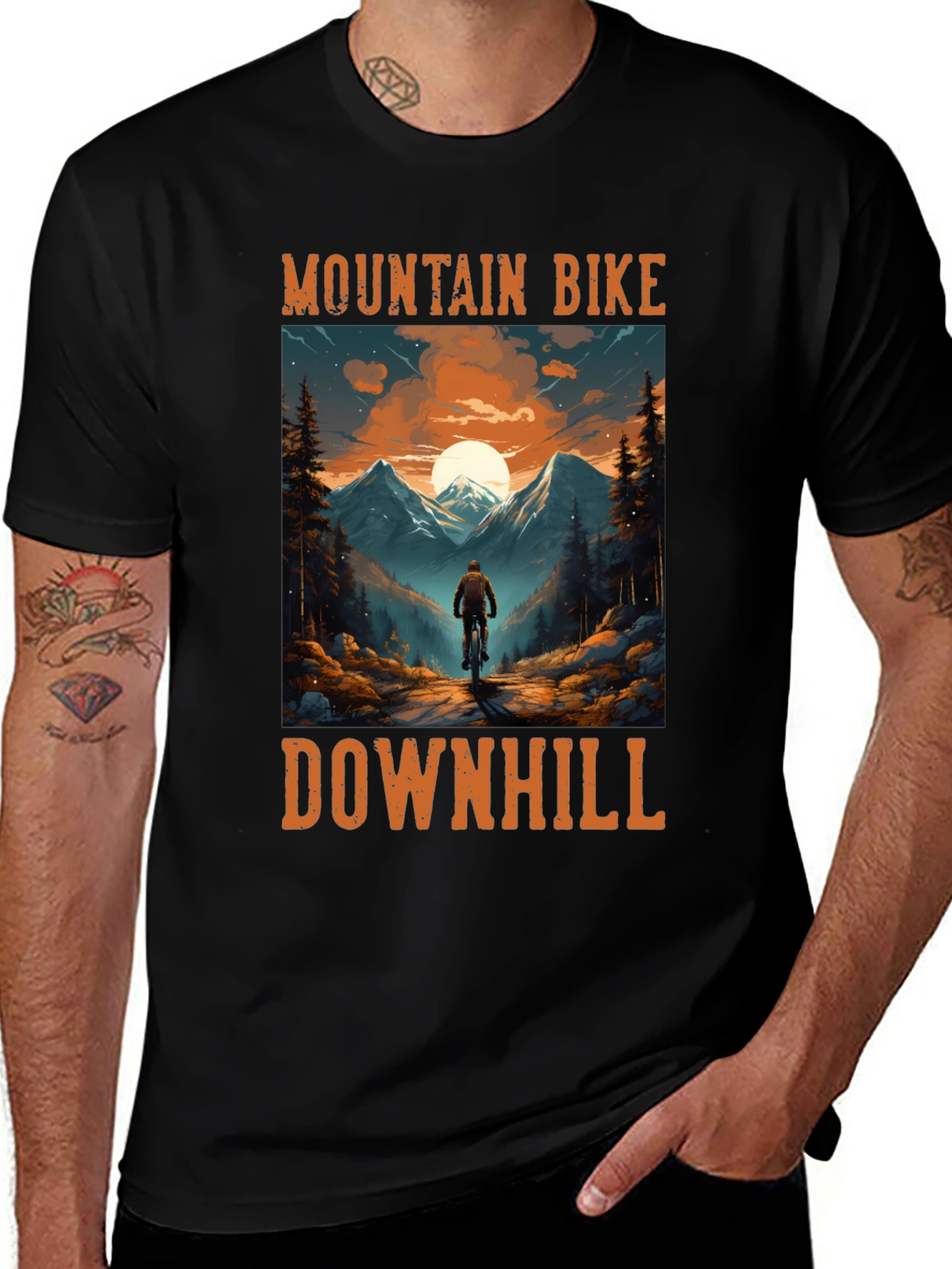 Mountain Bike Downhill T-Shirt