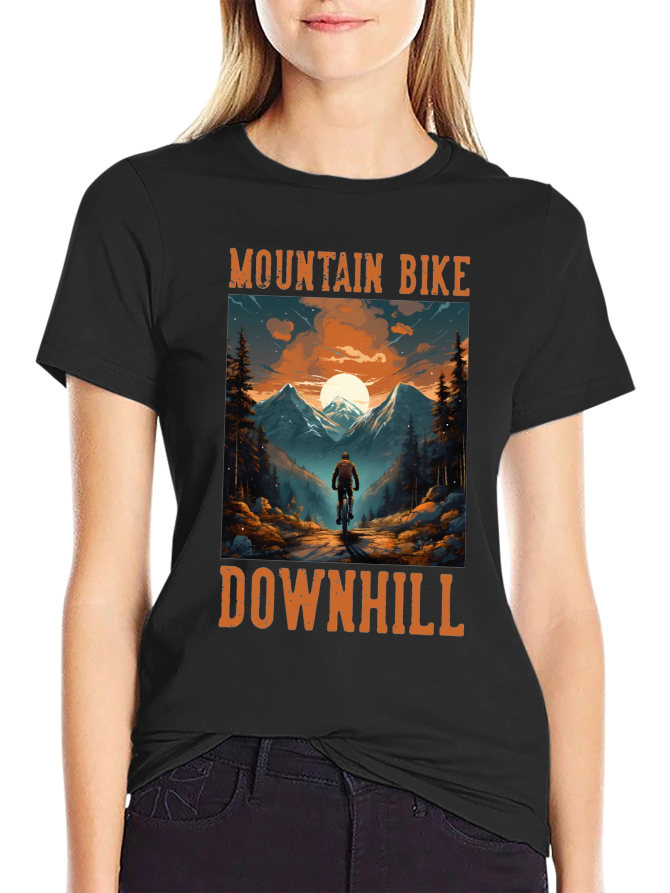 Mountain Bike Downhill T-Shirt