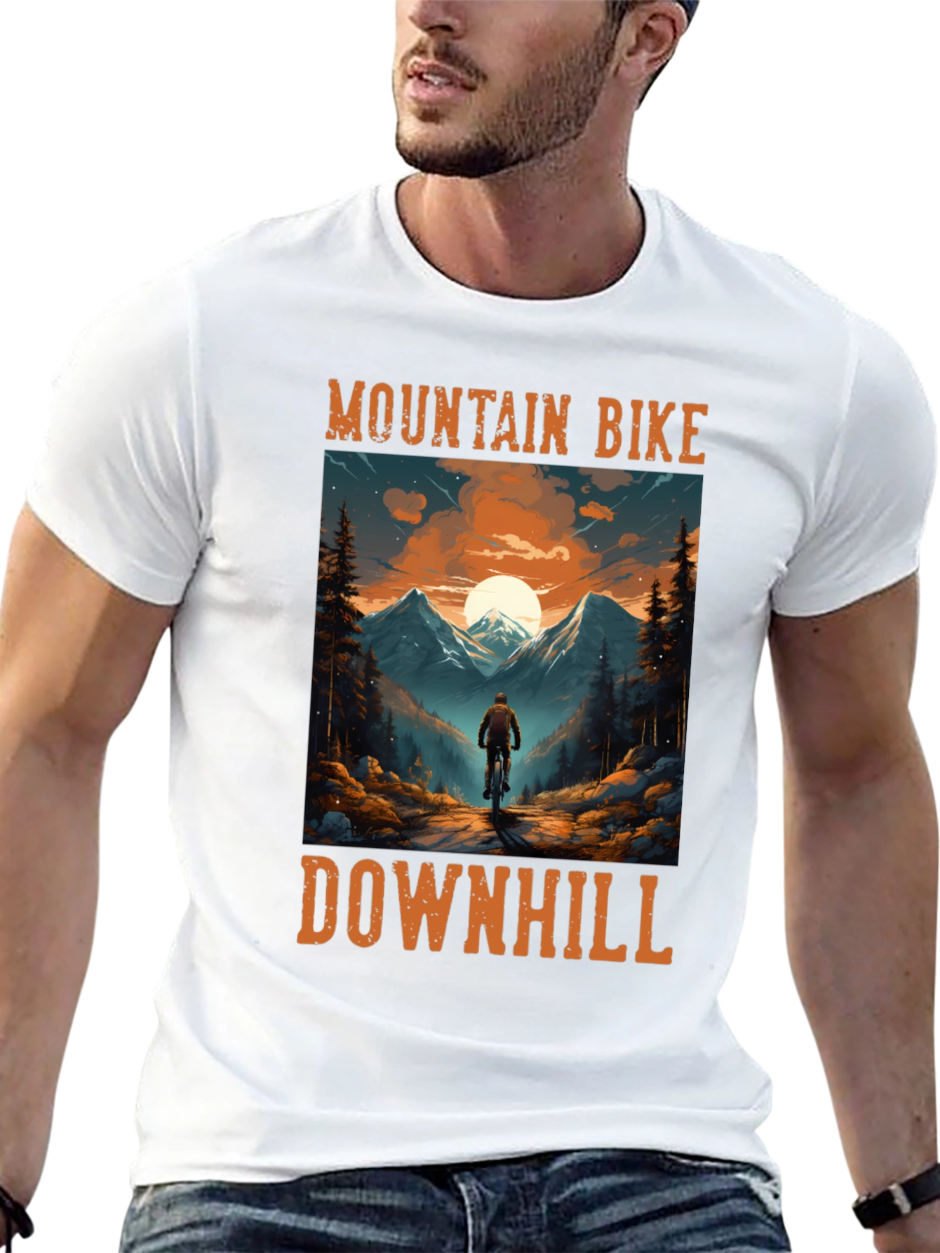 Mountain Bike Downhill T-Shirt