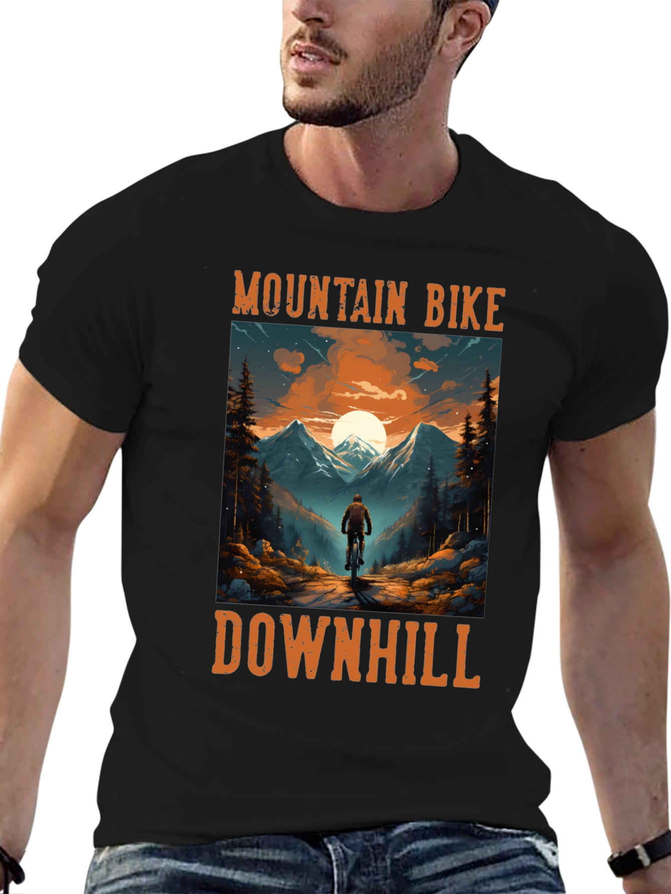 Mountain Bike Downhill T-Shirt
