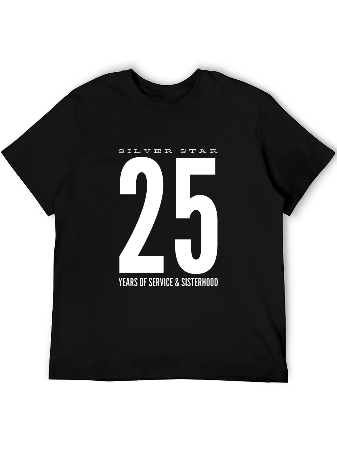Silver Star 25 Years Service & Sisterhood T-Shirt