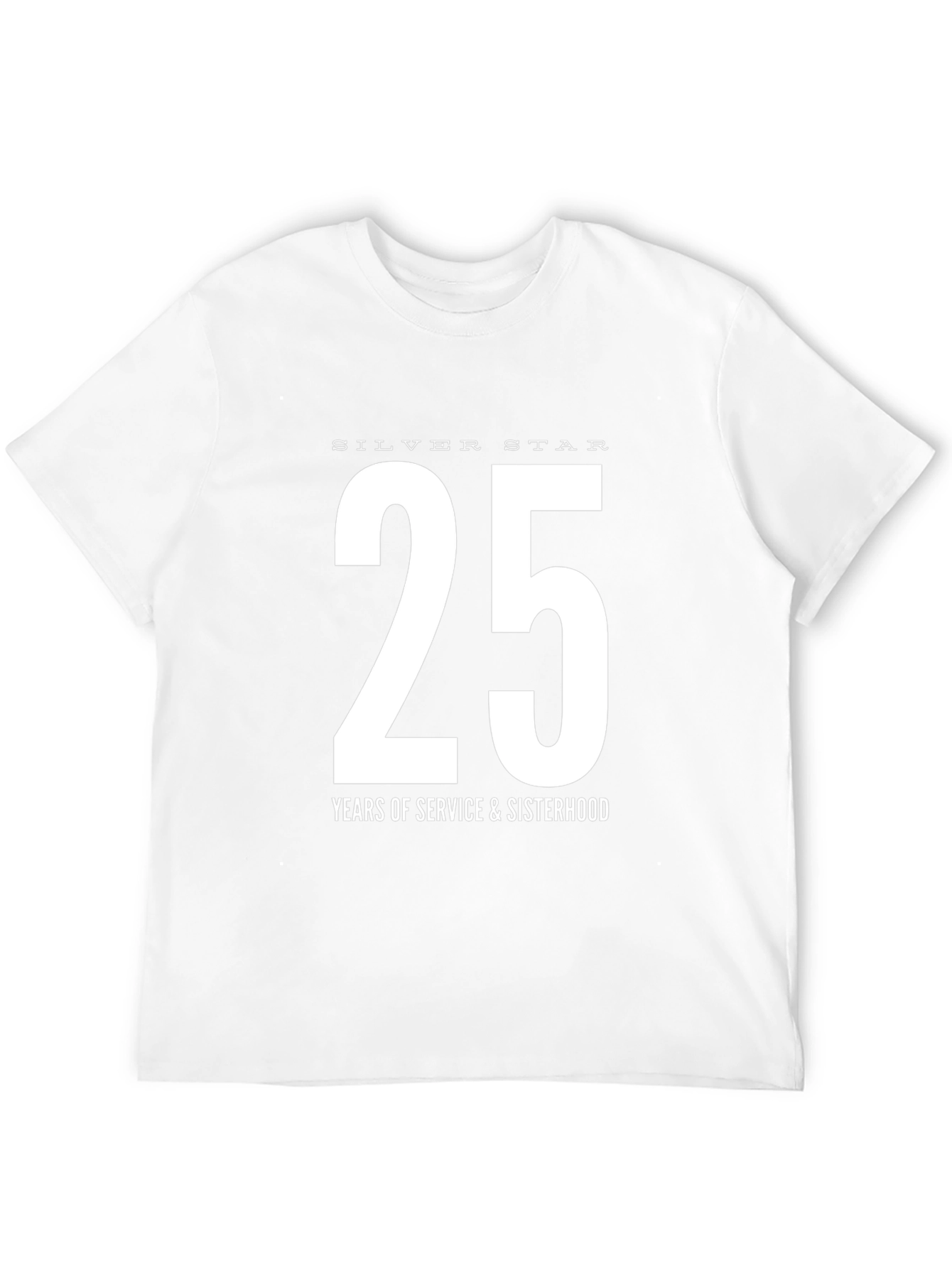 Silver Star 25 Years Service & Sisterhood T-Shirt