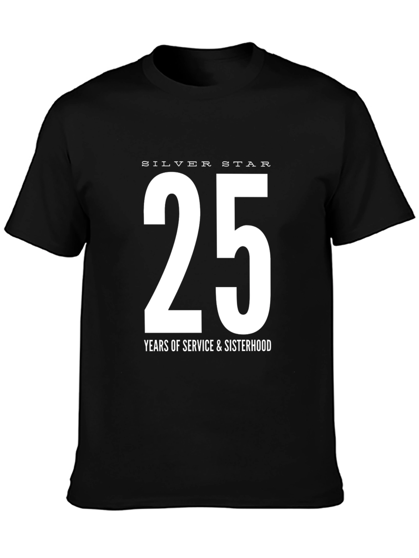 Silver Star 25 Years Service & Sisterhood T-Shirt