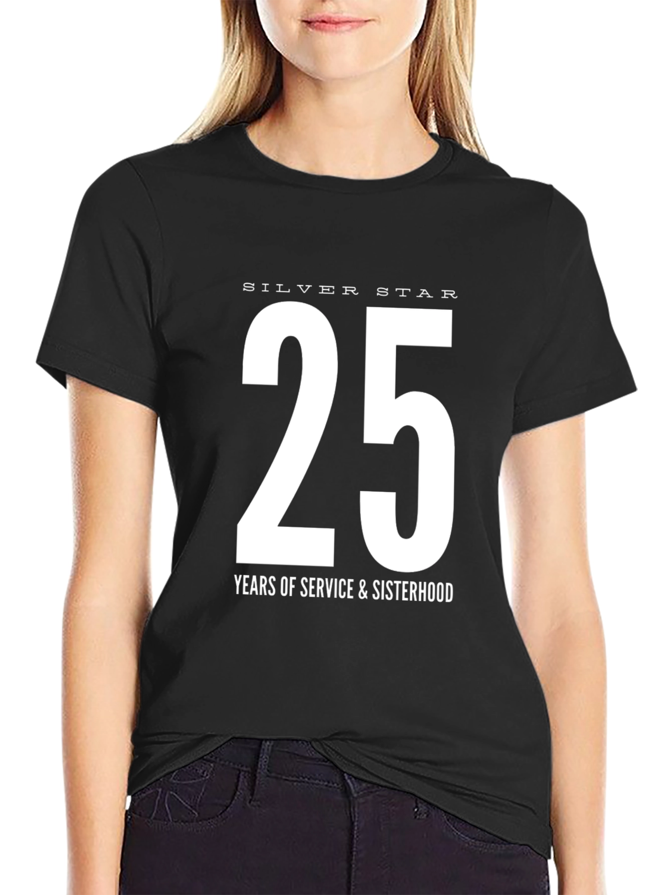 Silver Star 25 Years Service & Sisterhood T-Shirt