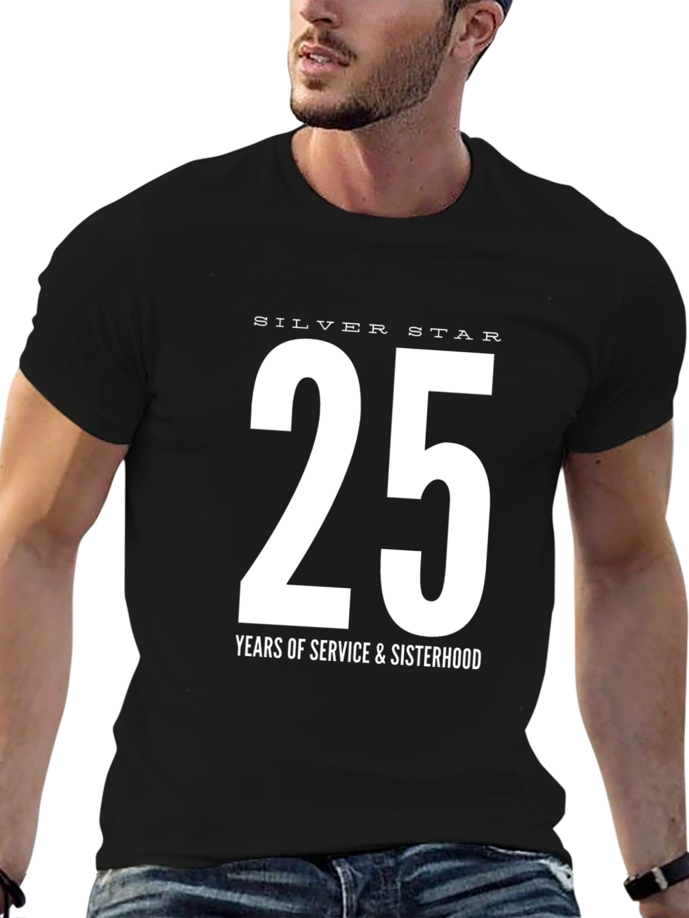 Silver Star 25 Years Service & Sisterhood T-Shirt
