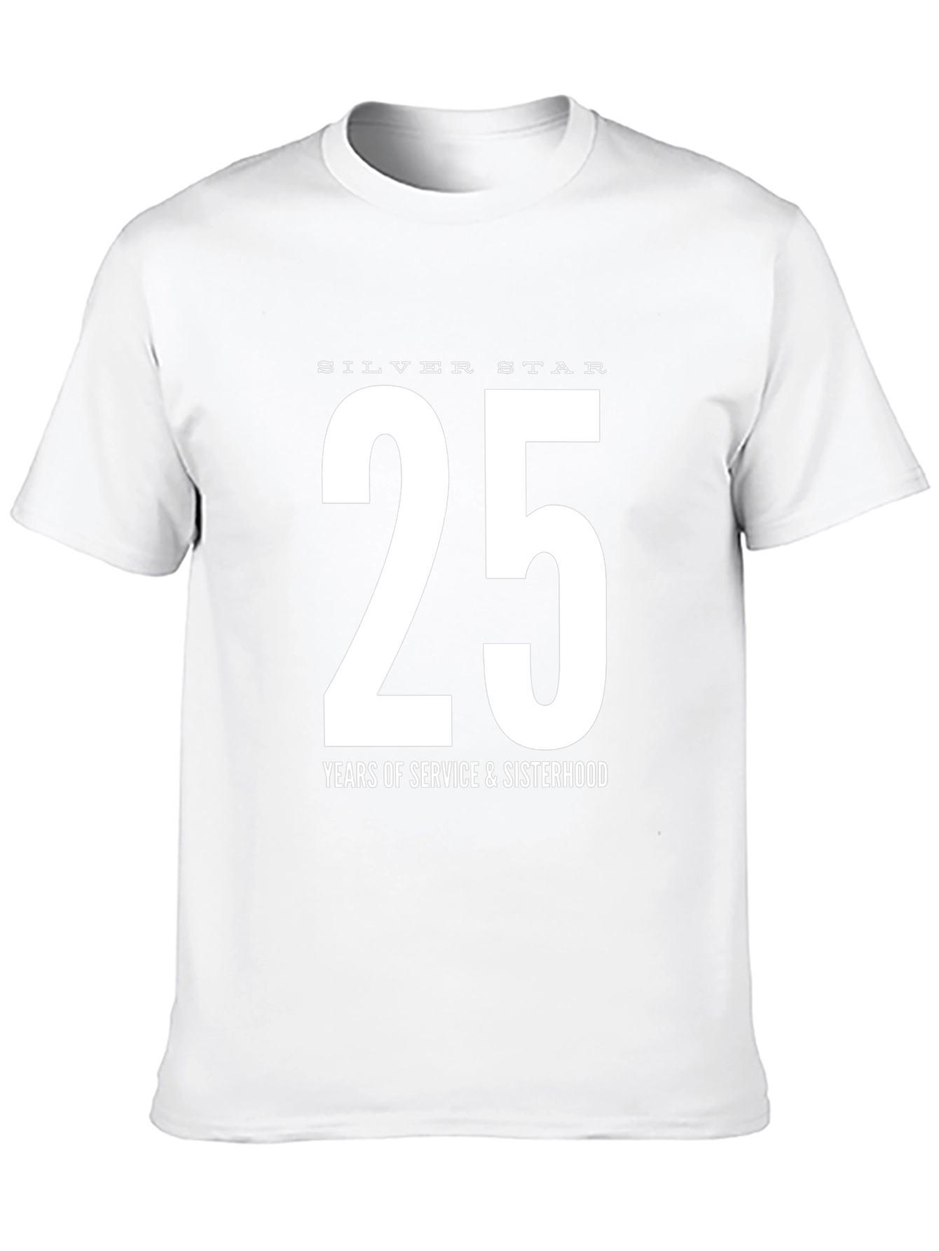 Silver Star 25 Years Service & Sisterhood T-Shirt