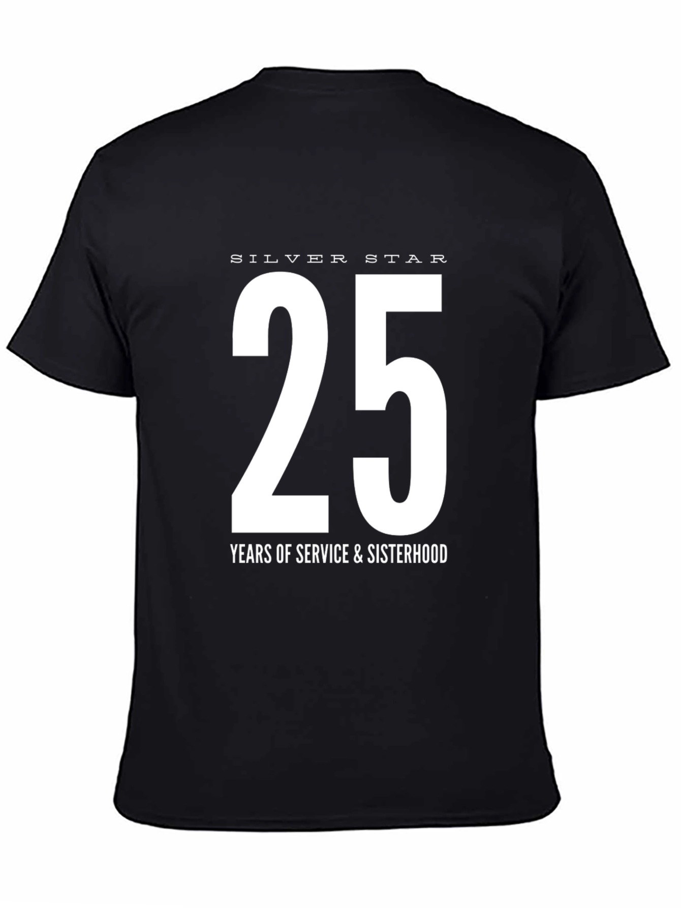 Silver Star 25 Years Service & Sisterhood T-Shirt