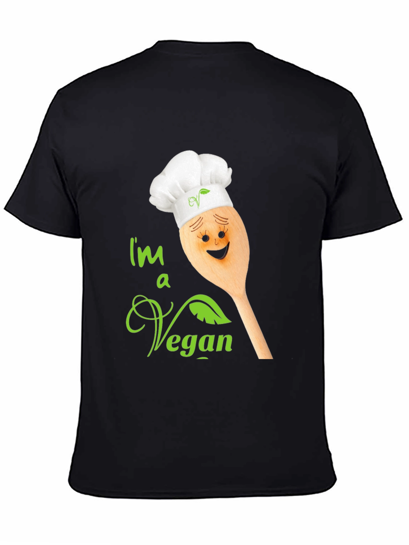 Im a Vegan T-Shirt - Chef Spoon Design