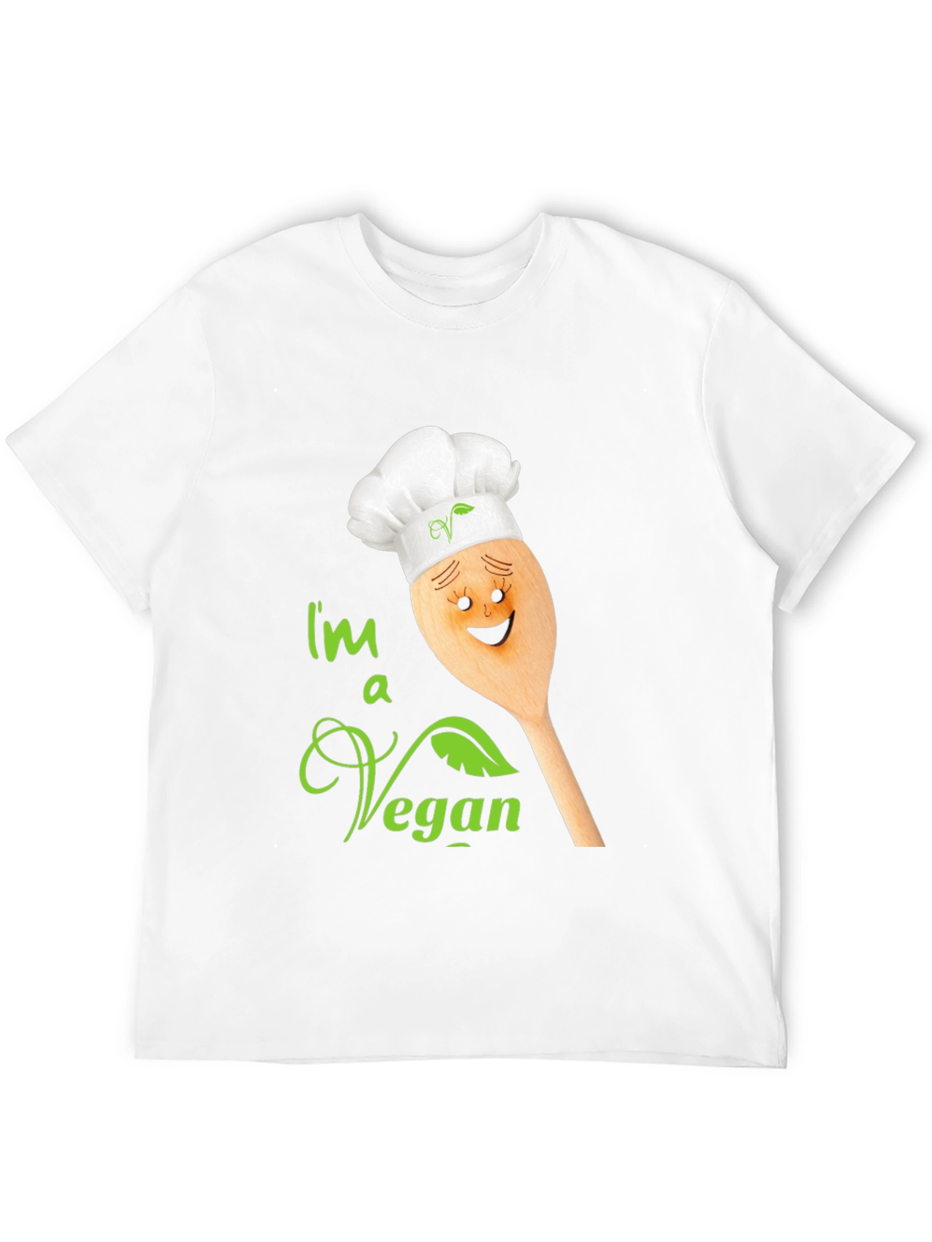 Im a Vegan T-Shirt - Chef Spoon Design