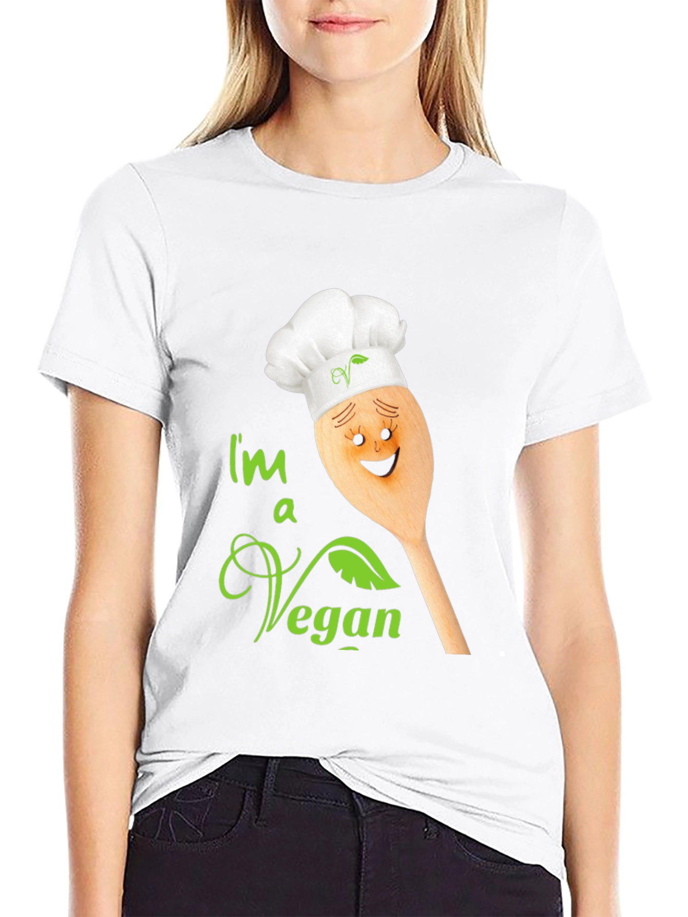 Im a Vegan T-Shirt - Chef Spoon Design