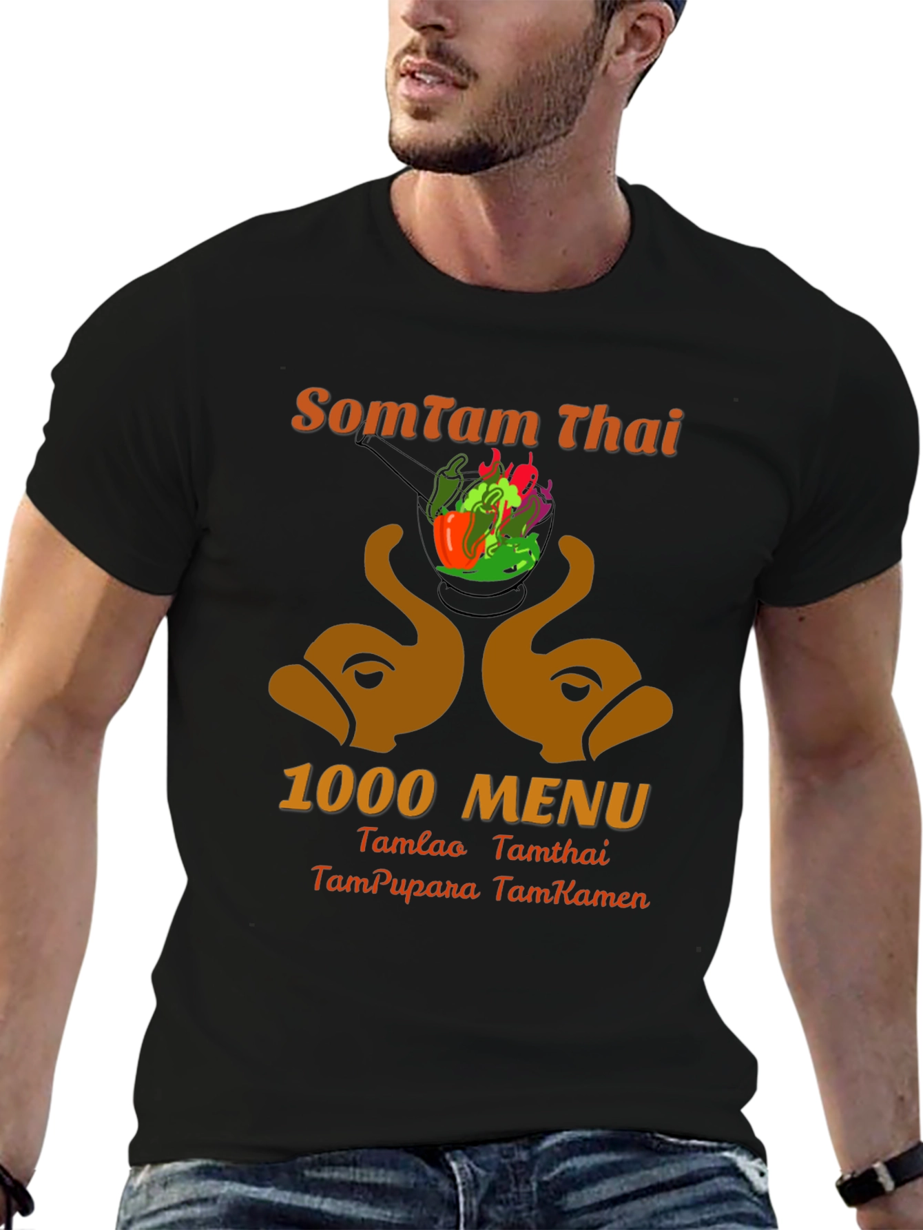 SomTam Thai Graphic Tee - 1000 Menu