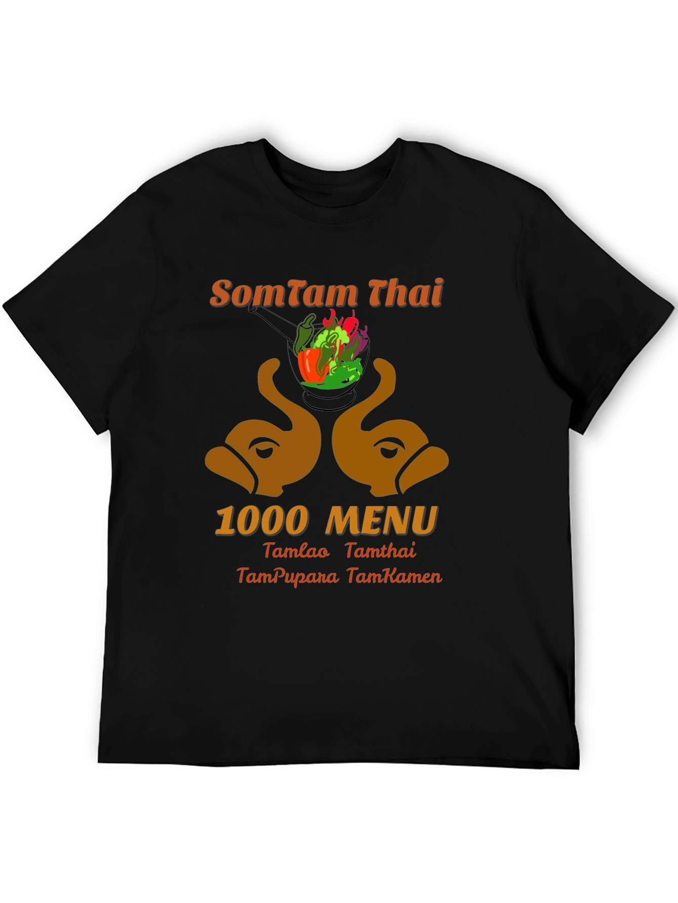 SomTam Thai Graphic Tee - 1000 Menu