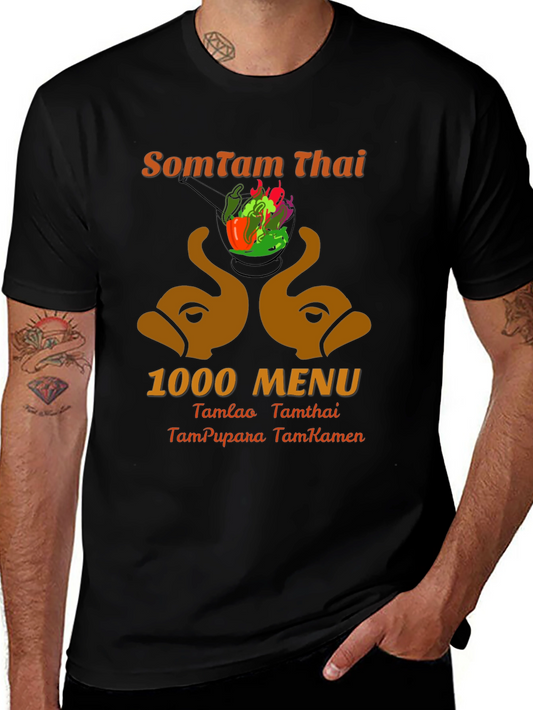 SomTam Thai Graphic Tee - 1000 Menu