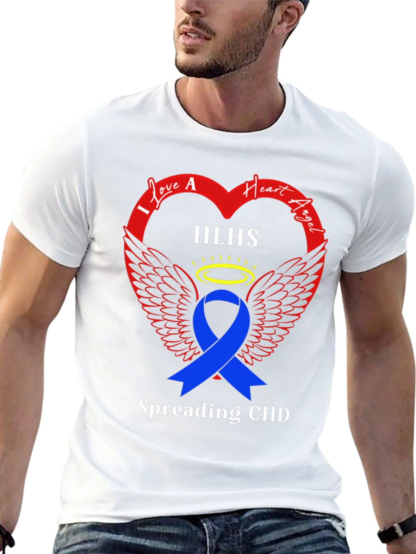 Heart Angel HLHS Awareness T-Shirt