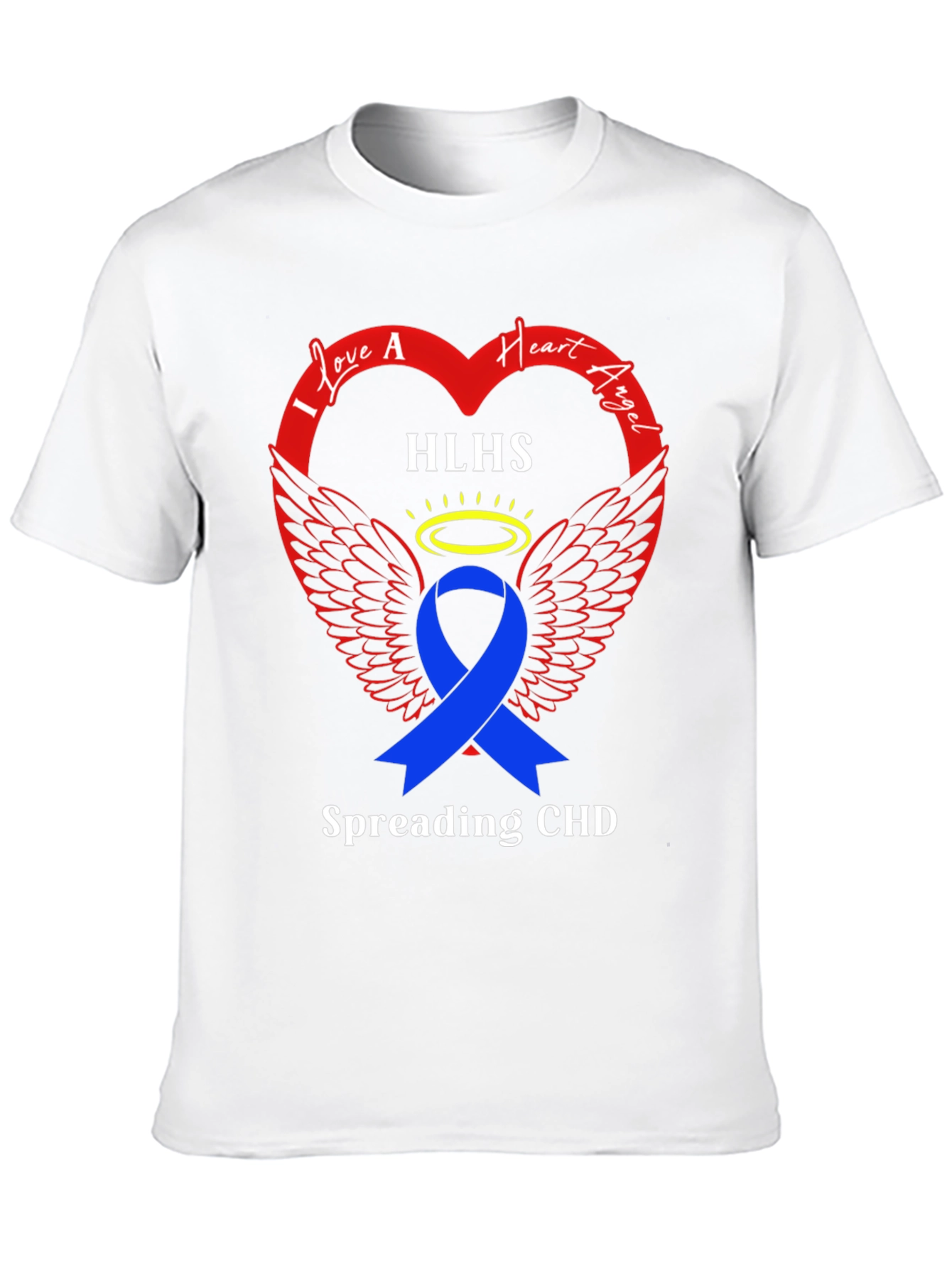 Heart Angel HLHS Awareness T-Shirt