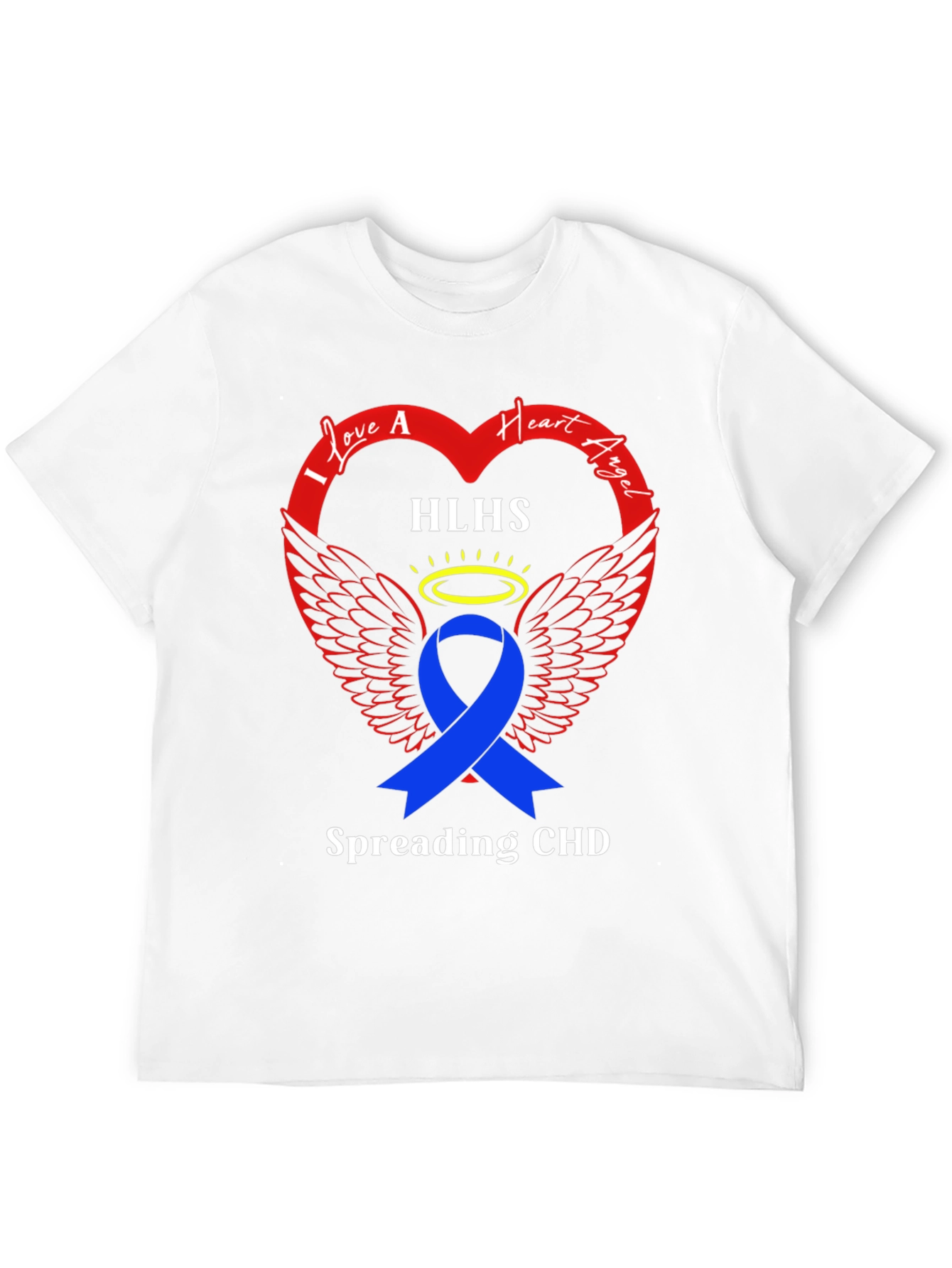 Heart Angel HLHS Awareness T-Shirt