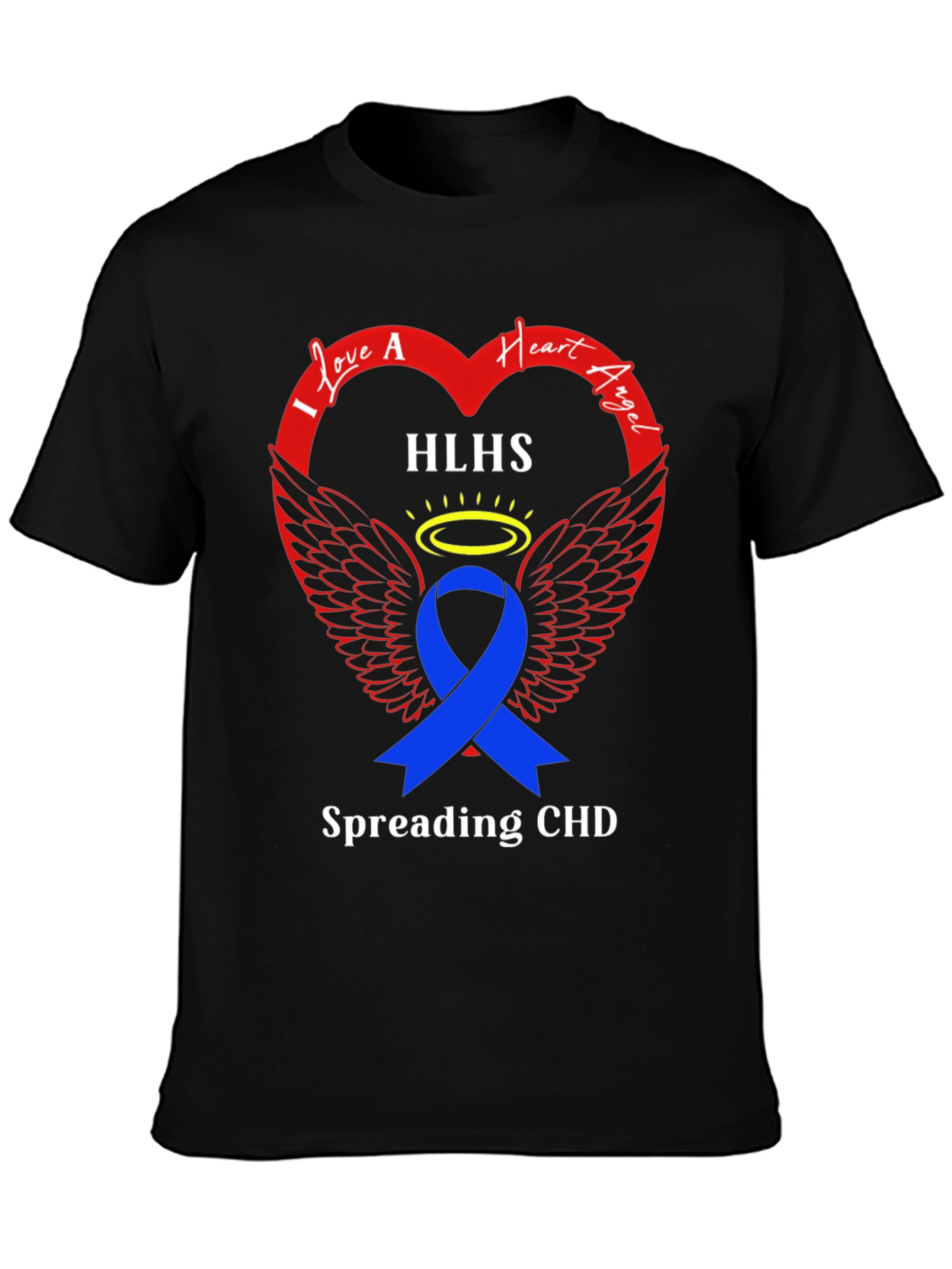 Heart Angel HLHS Awareness T-Shirt
