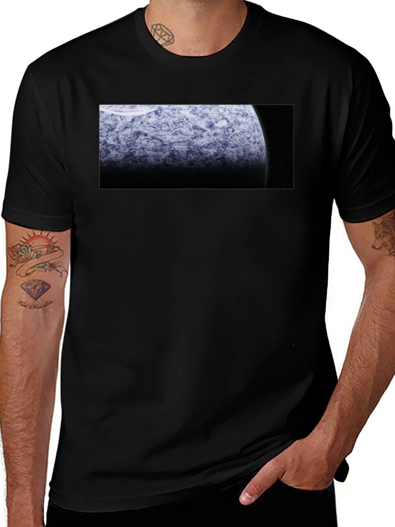 Planet Graphic T-Shirt - Space Design Tee