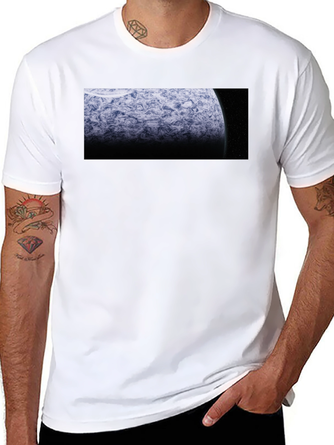 Planet Graphic T-Shirt - Space Design Tee