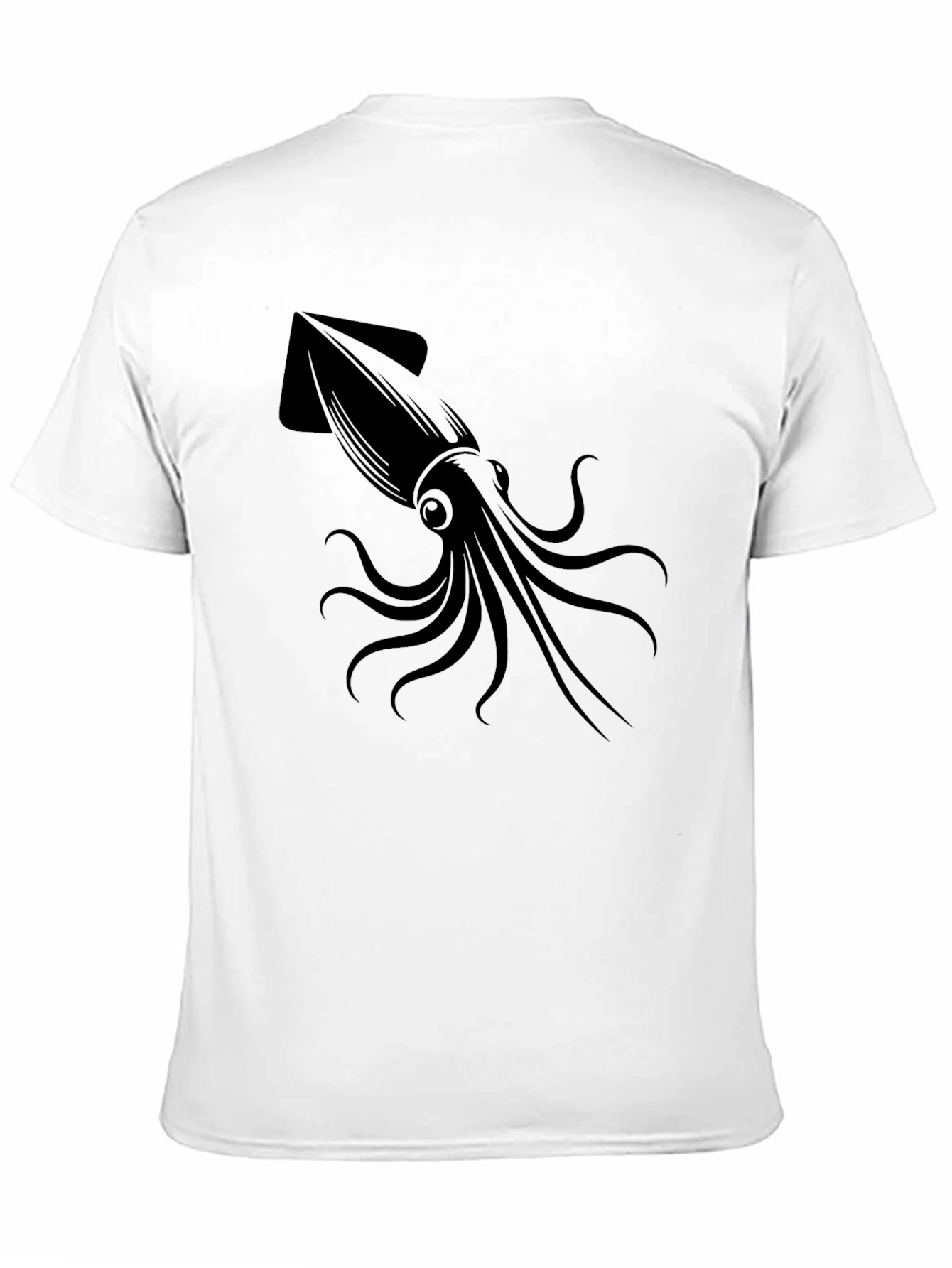 Squid Graphic Tee - Mens Black T-Shirt