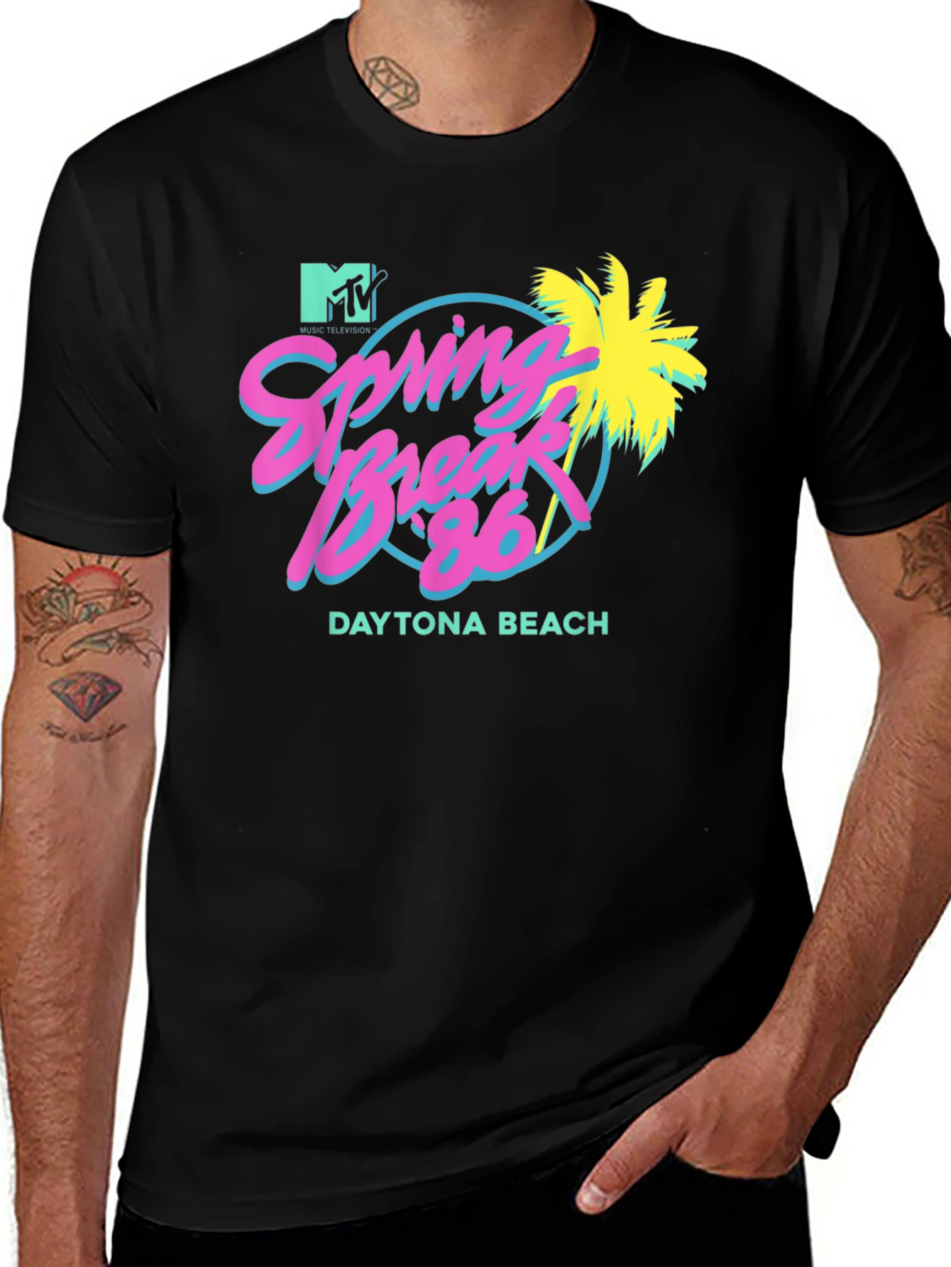 MTV Spring Break 86 T-Shirt - Daytona Beach