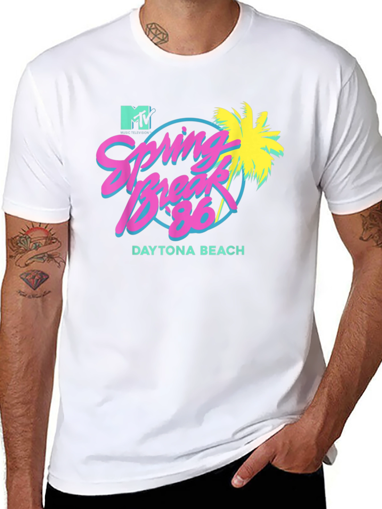 MTV Spring Break 86 T-Shirt - Daytona Beach