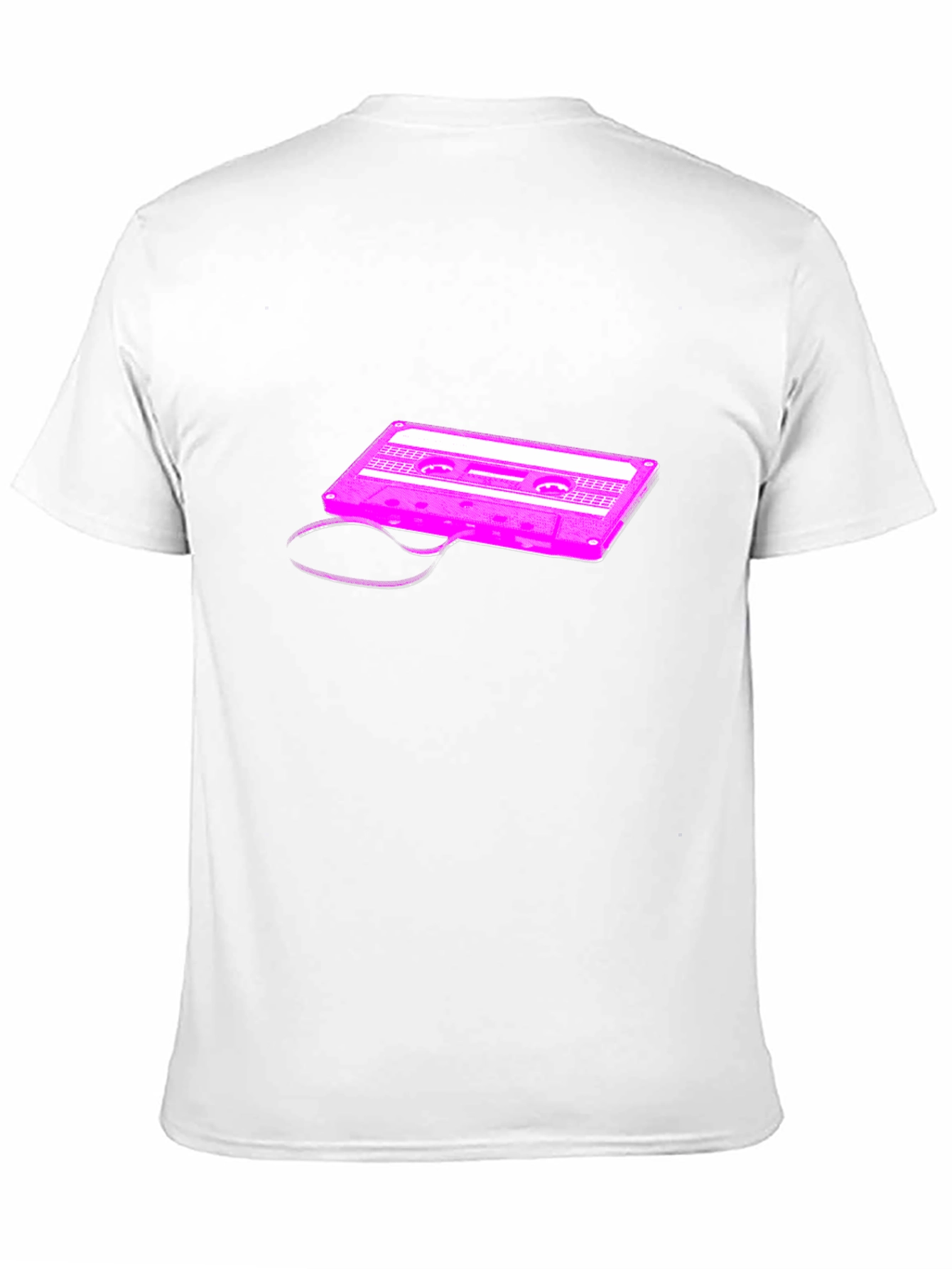 Retro Cassette Graphic Tee - Black