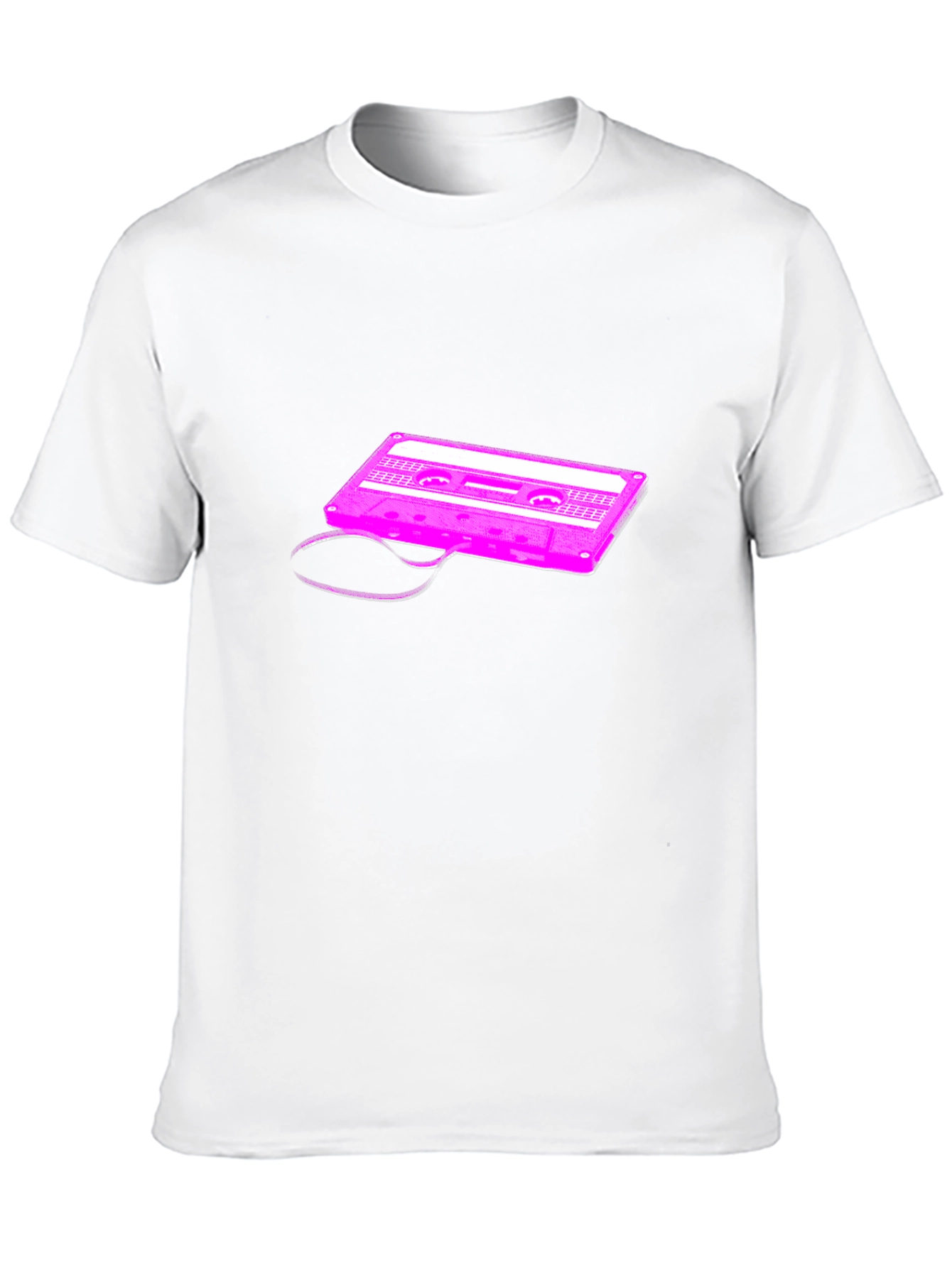 Retro Cassette Graphic Tee - Black