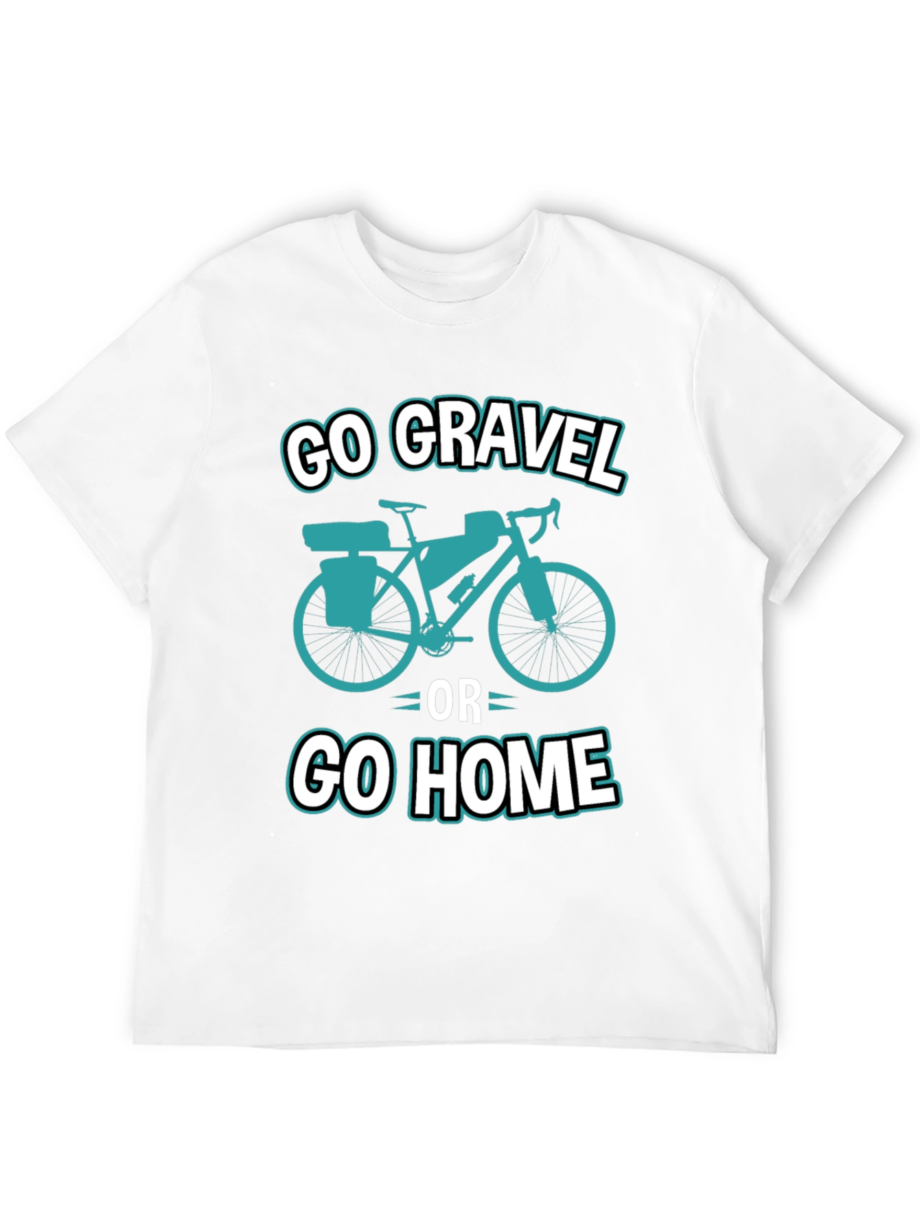 Go Gravel T-Shirt - Cycling Adventure Tee