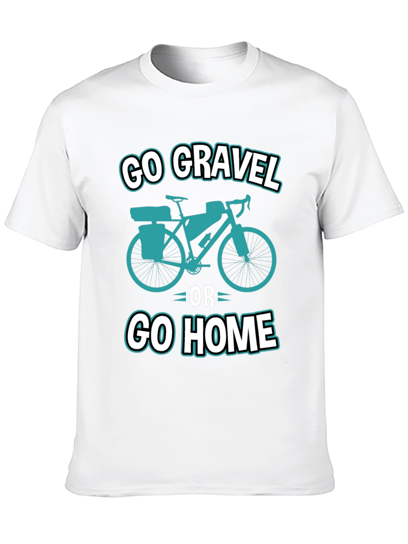 Go Gravel T-Shirt - Cycling Adventure Tee