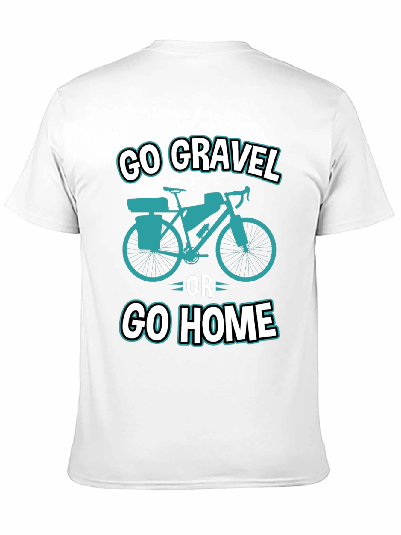 Go Gravel T-Shirt - Cycling Adventure Tee