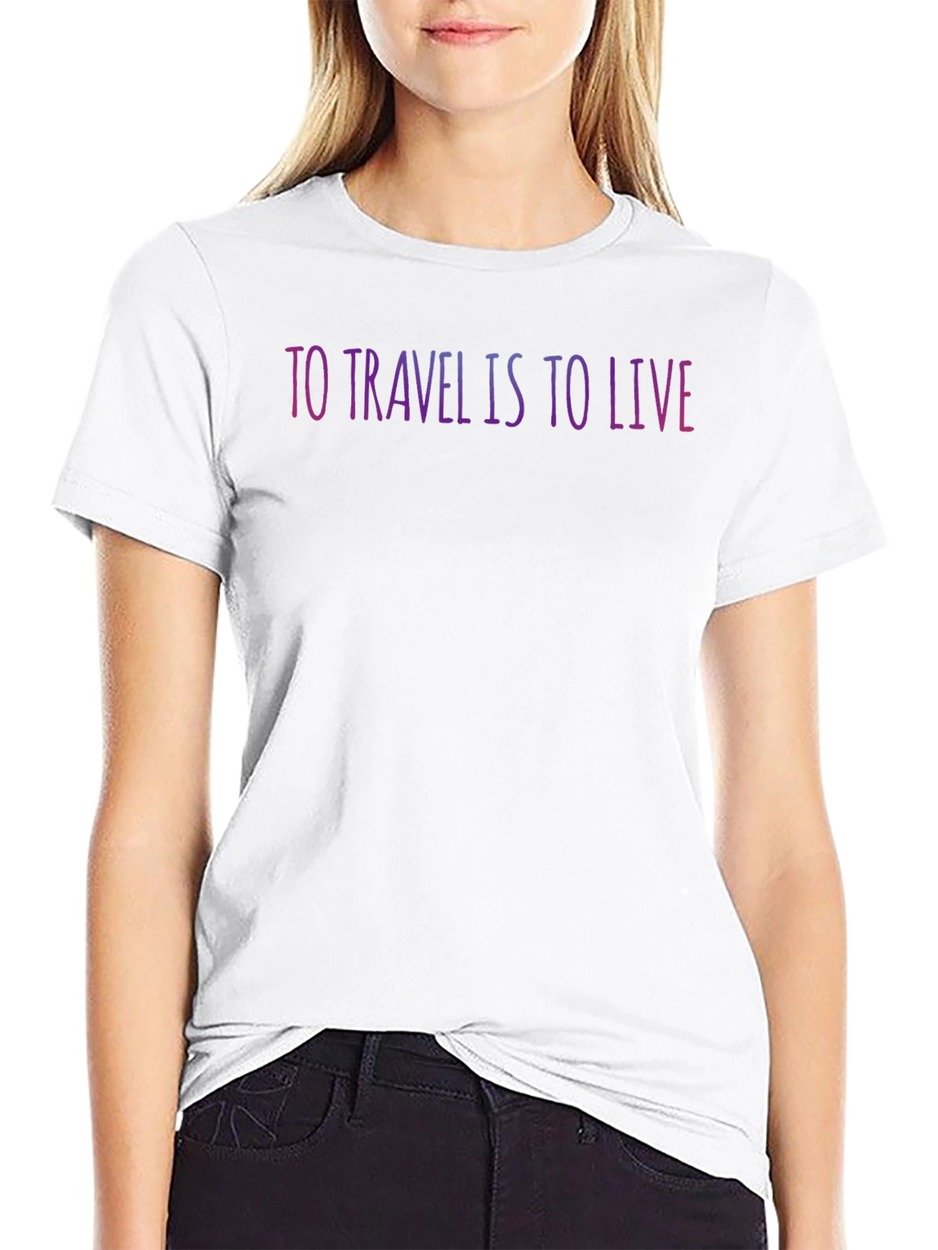 Travel Is To Live T-Shirt