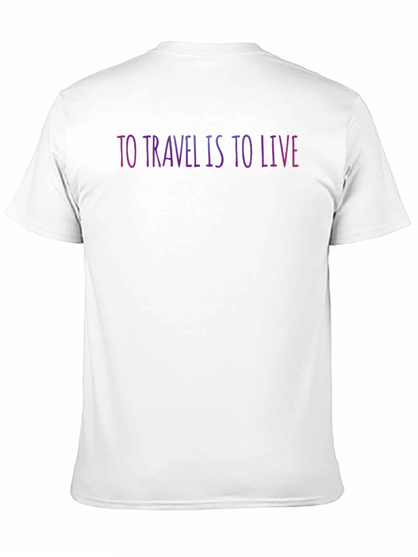 Travel Is To Live T-Shirt