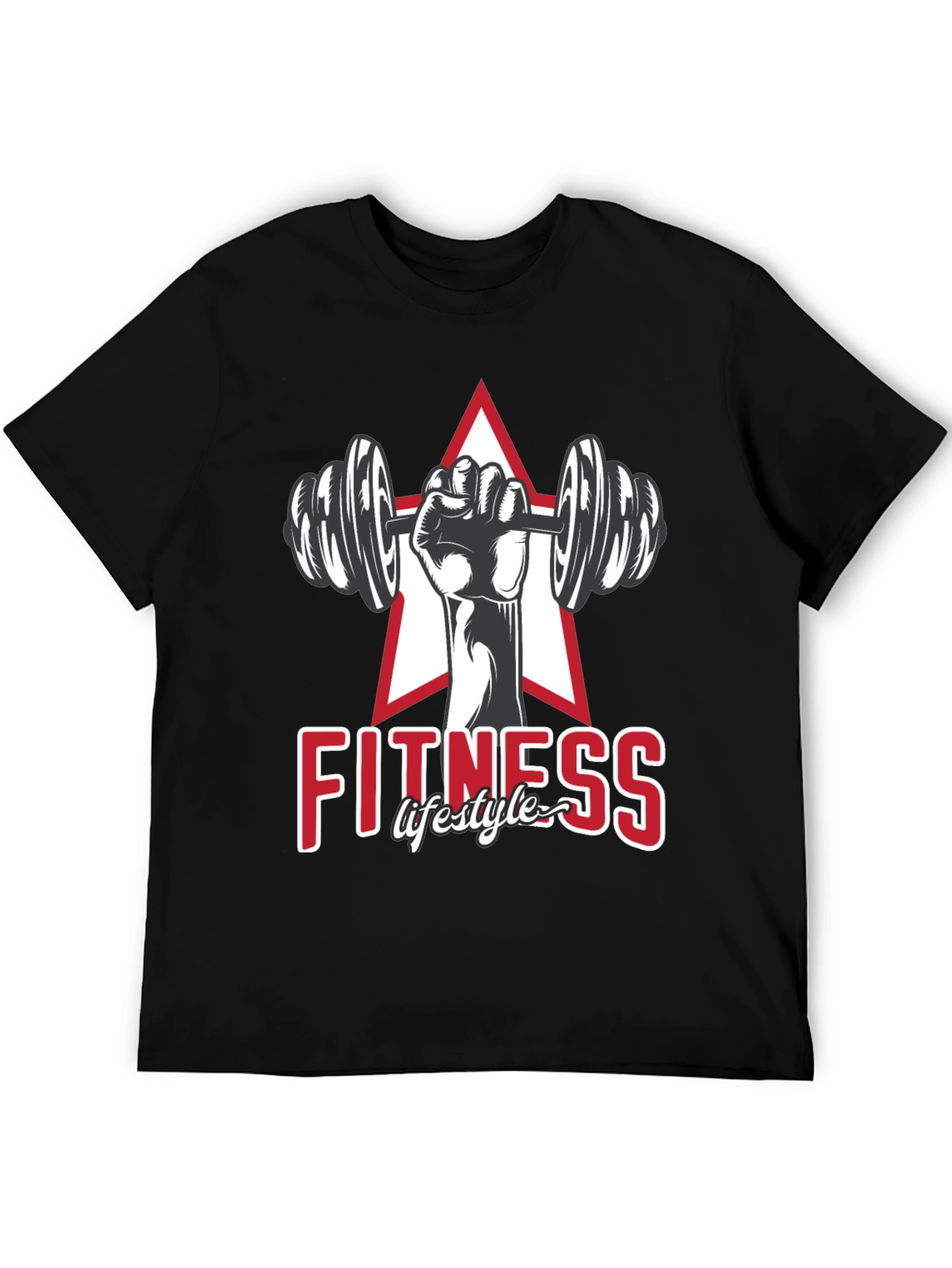 Fitness Lifestyle Graphic T-Shirt