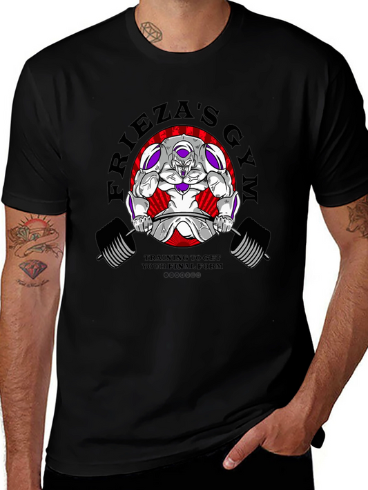 Friezas Gym Black T-Shirt - Training for Final Form!