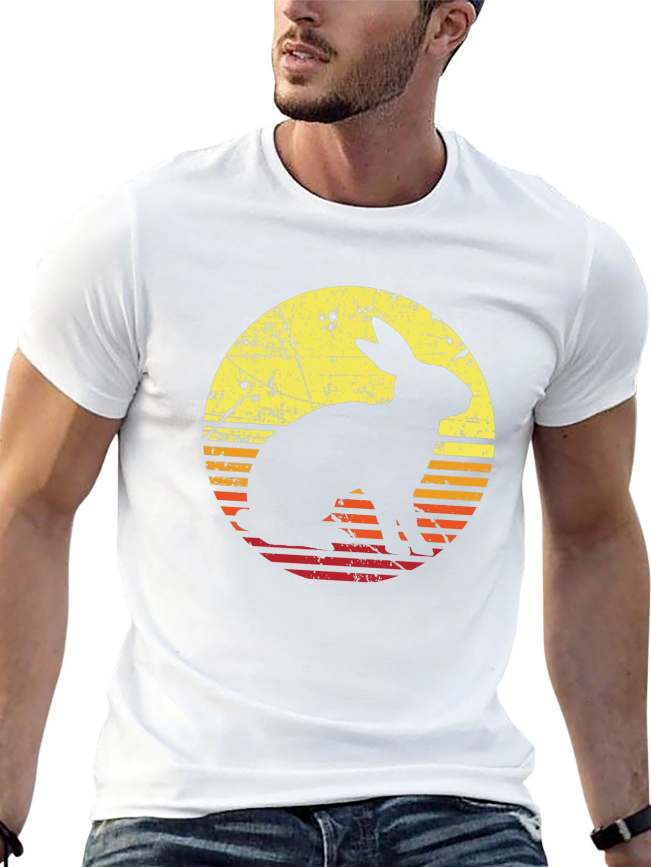 Retro Rabbit Graphic Tee