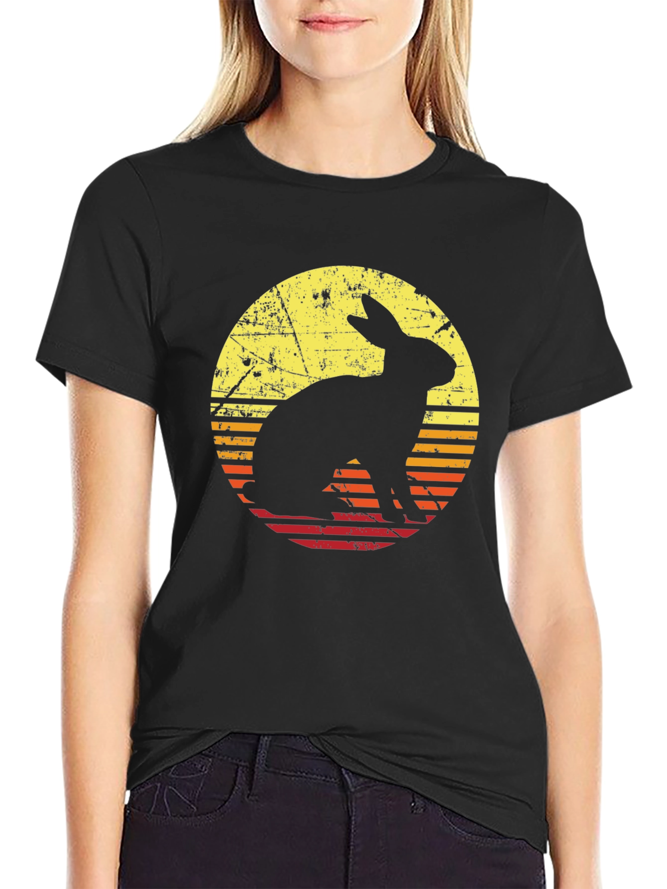 Retro Rabbit Graphic Tee