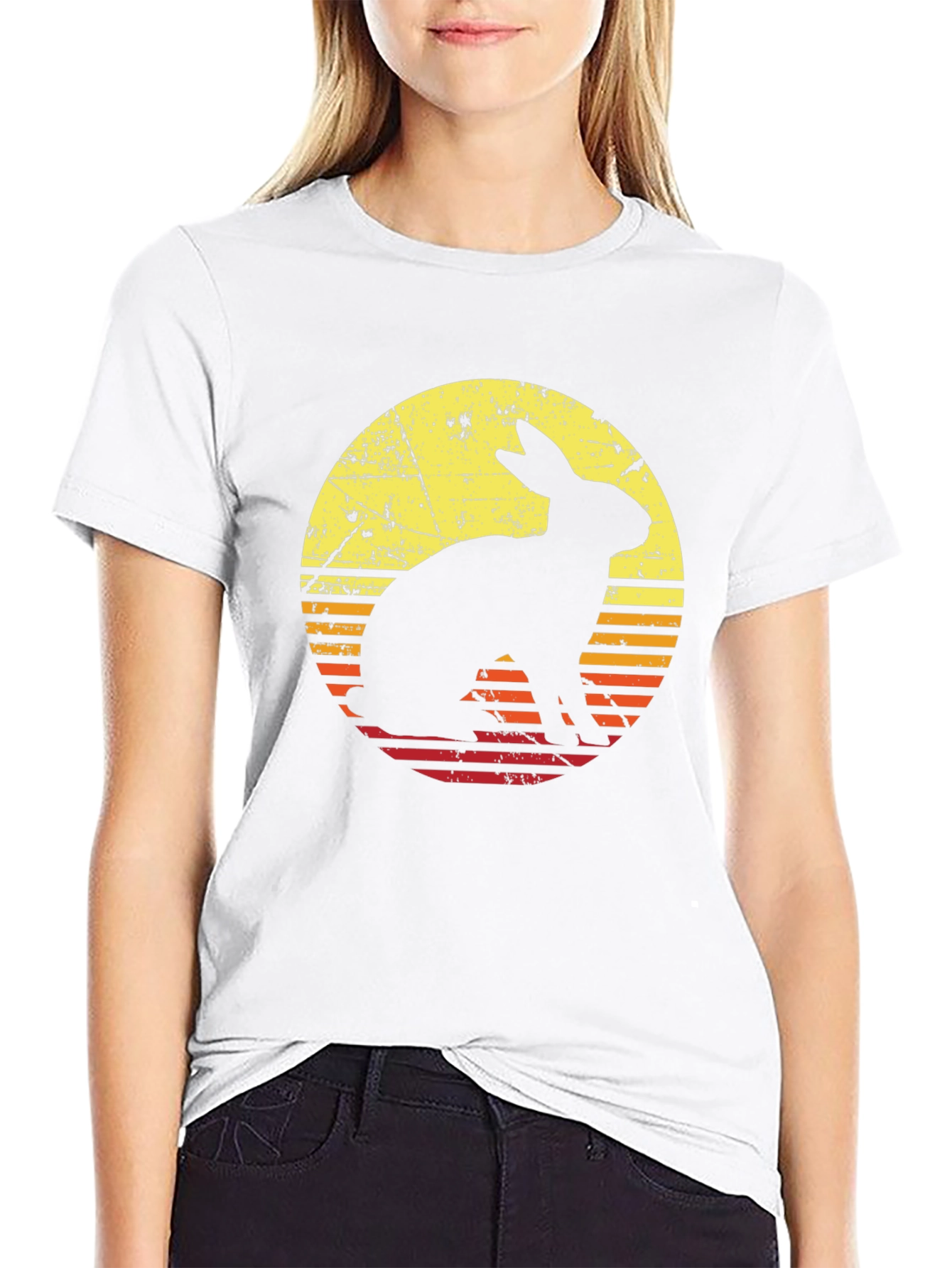 Retro Rabbit Graphic Tee