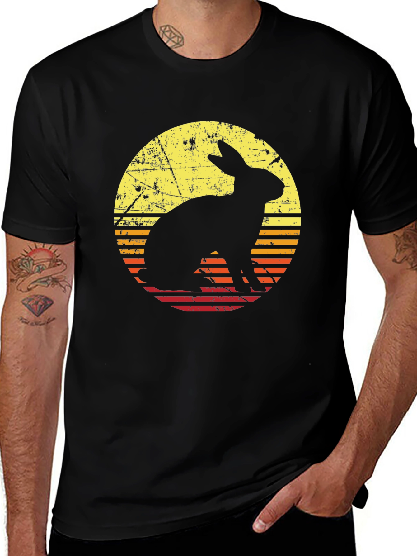 Retro Rabbit Graphic Tee
