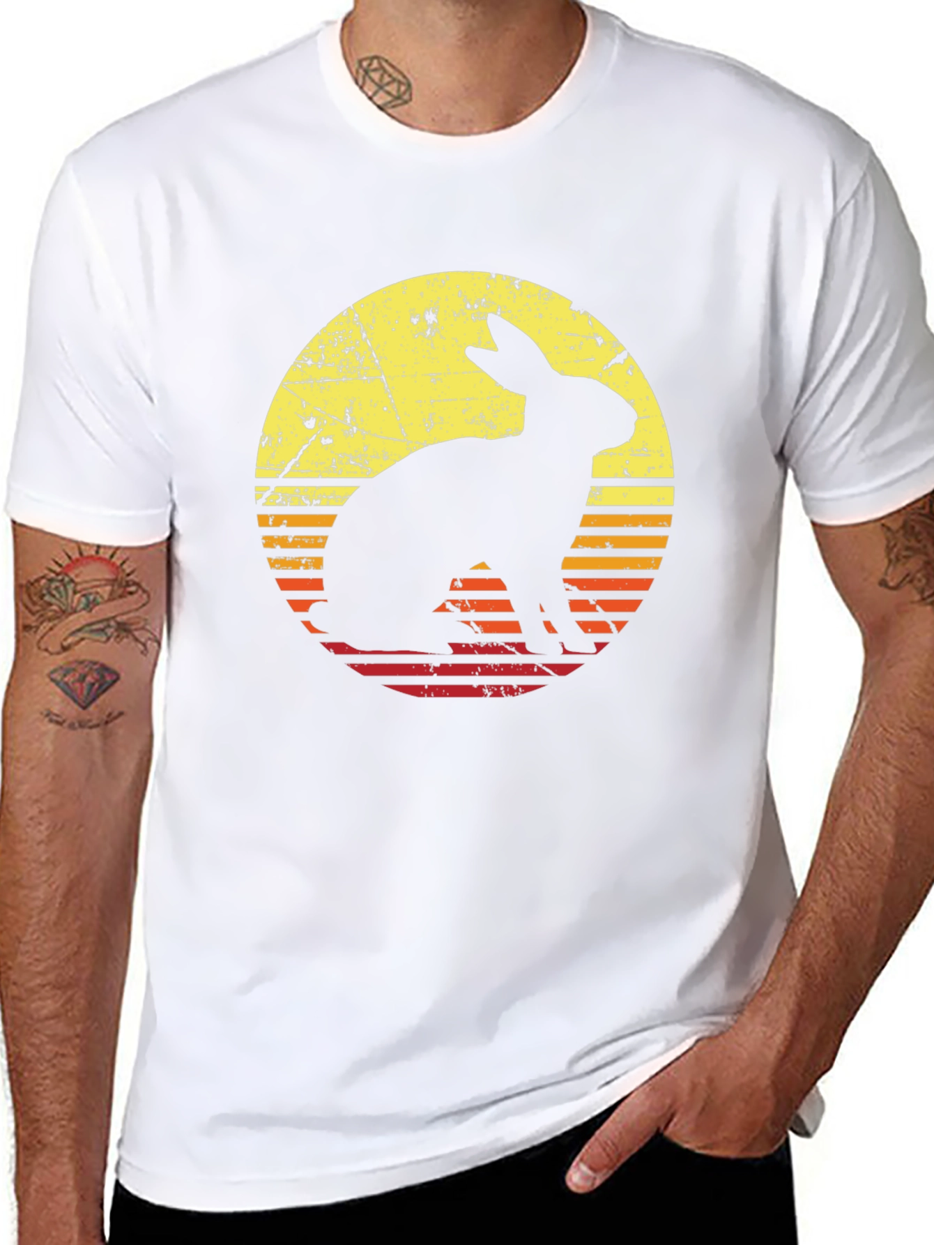 Retro Rabbit Graphic Tee