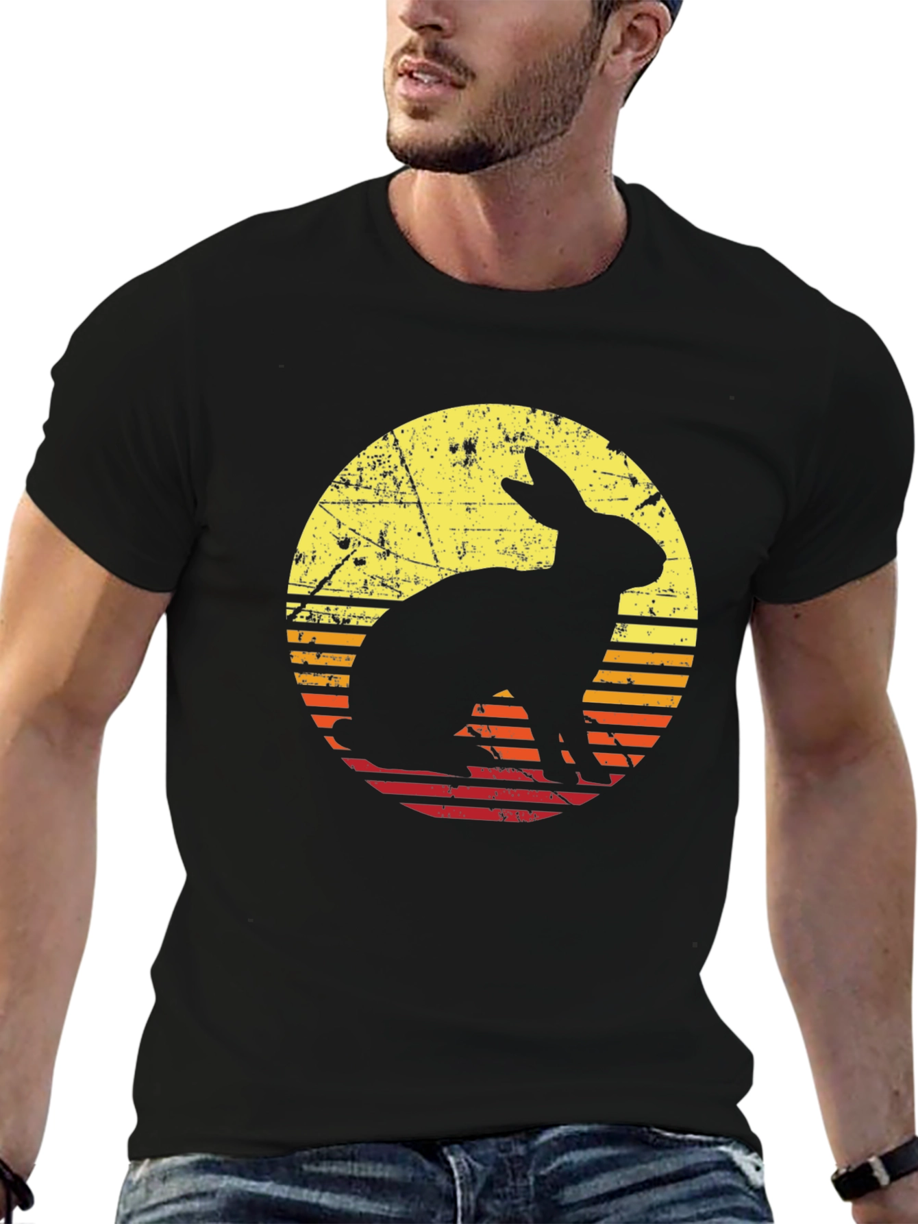 Retro Rabbit Graphic Tee
