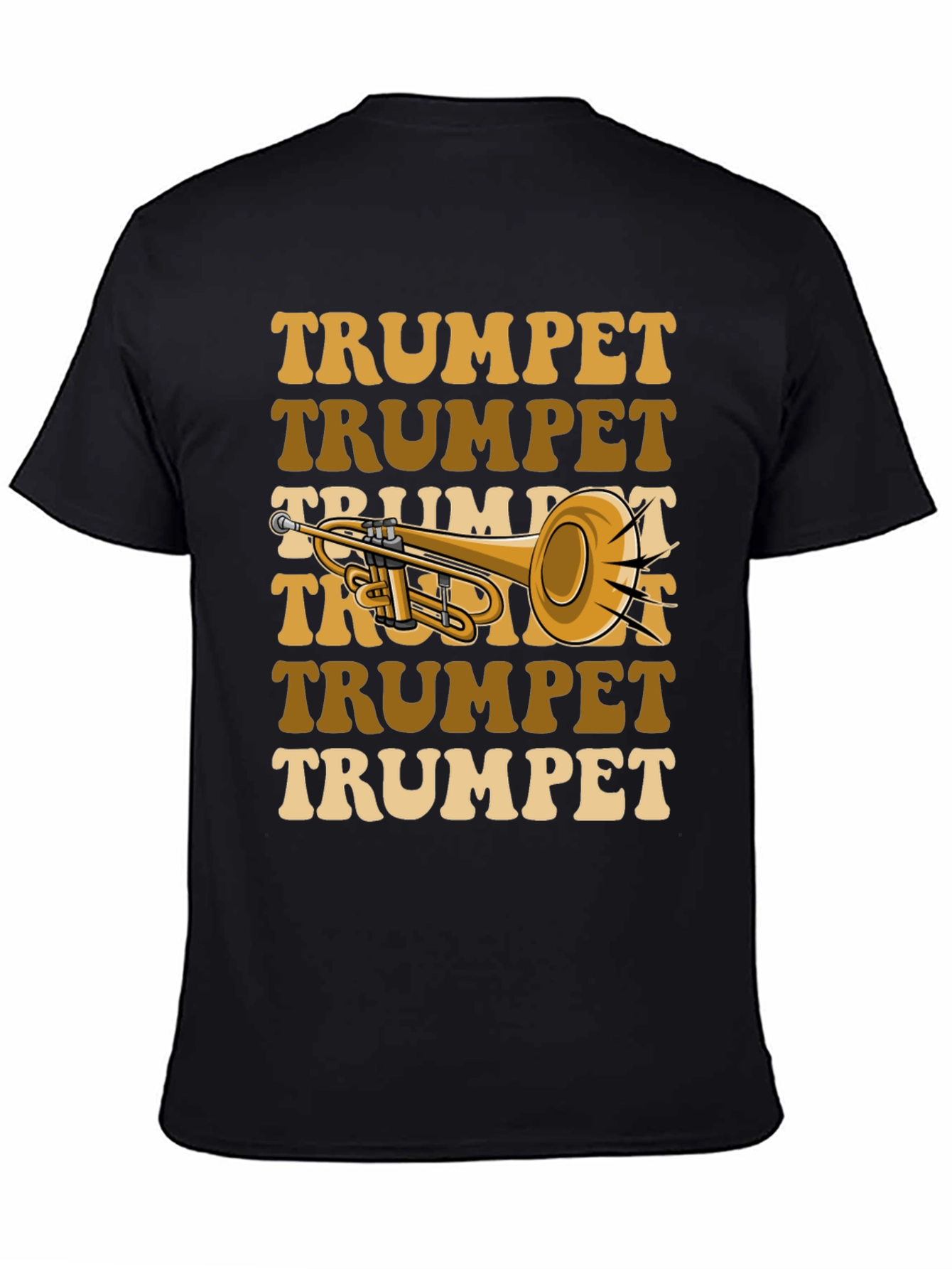 Retro Trumpet T-Shirt - Musical Instrument Tee