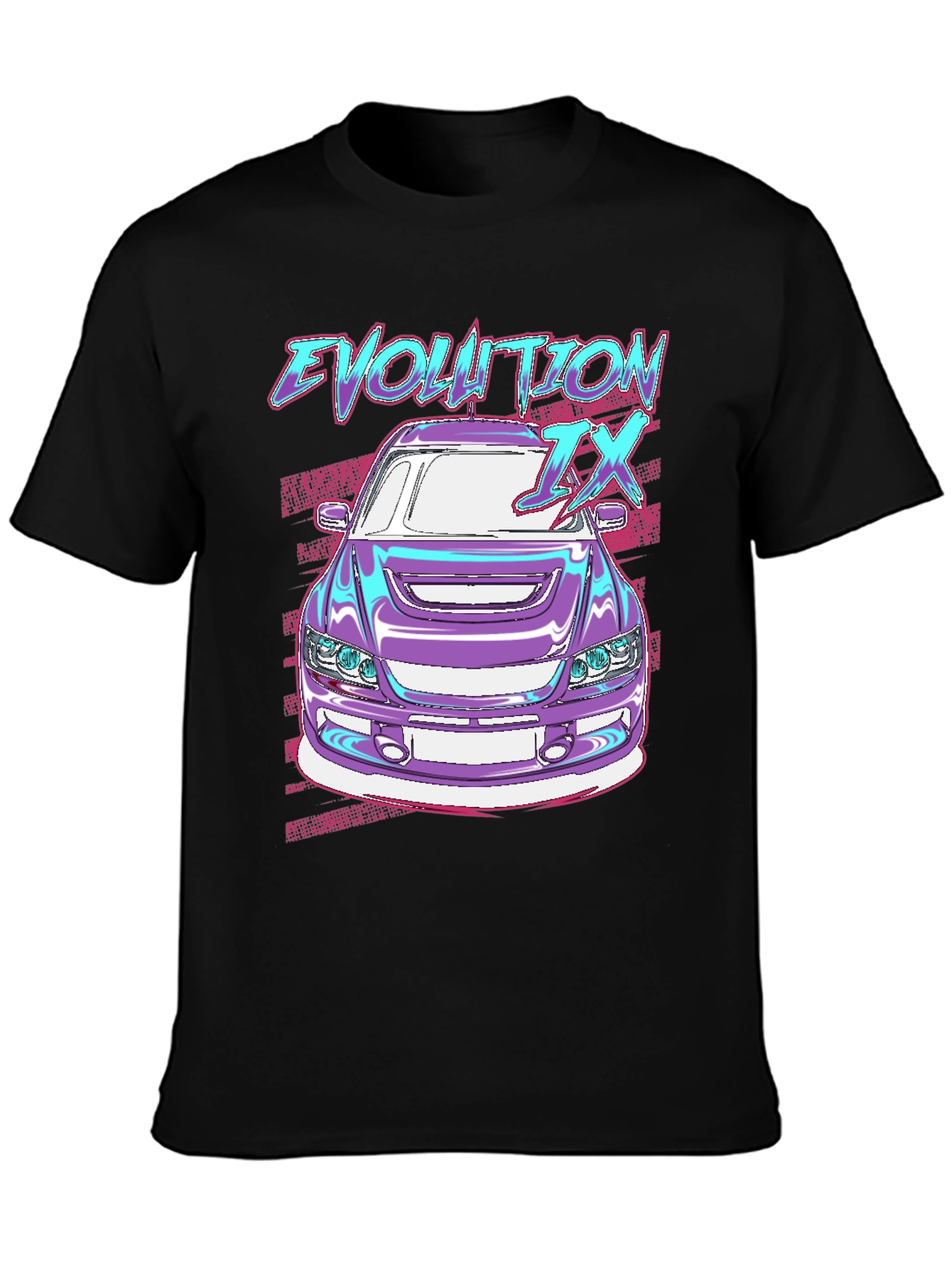 Evolution IX Car Graphic Tee - JDM Style
