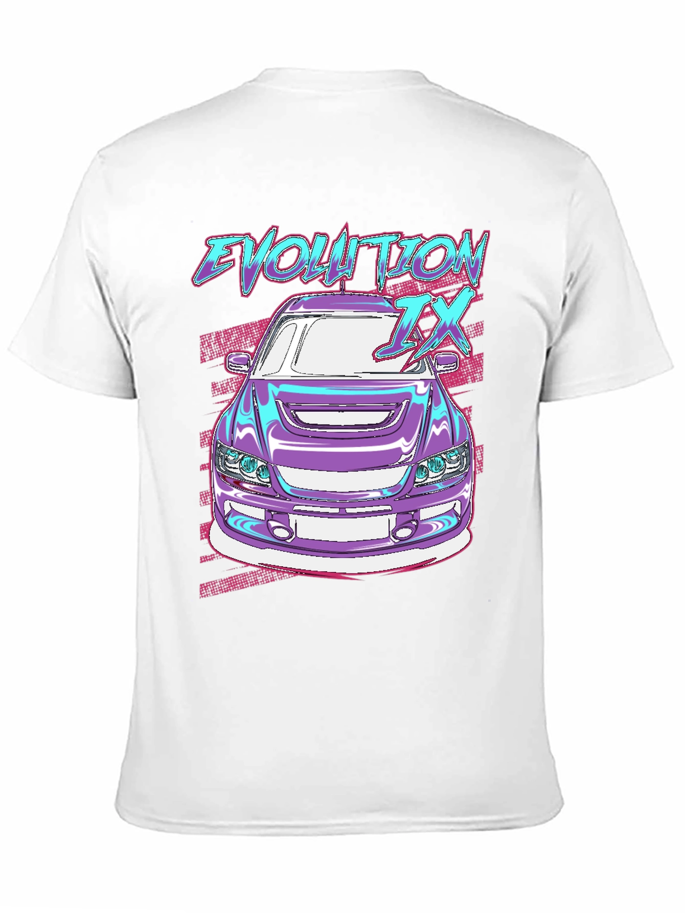 Evolution IX Car Graphic Tee - JDM Style
