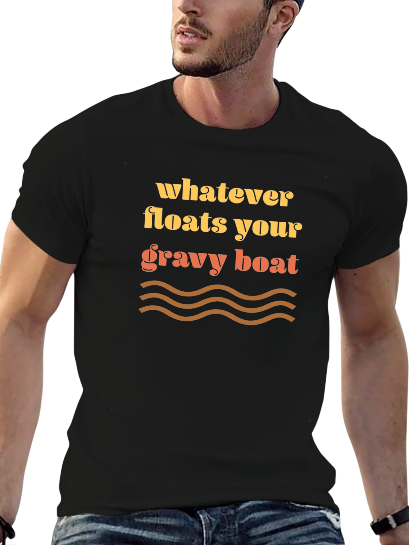 Whatever Floats Your Gravy Boat Graphic Tee
