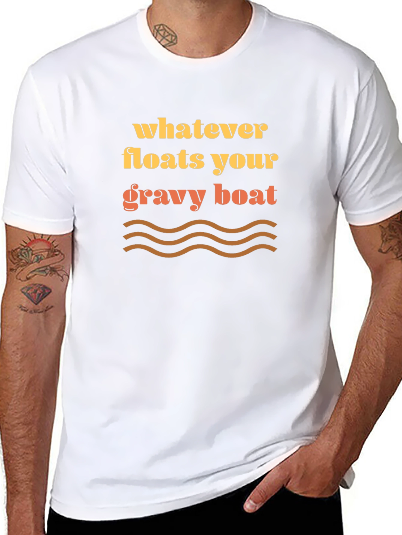 Whatever Floats Your Gravy Boat Graphic Tee