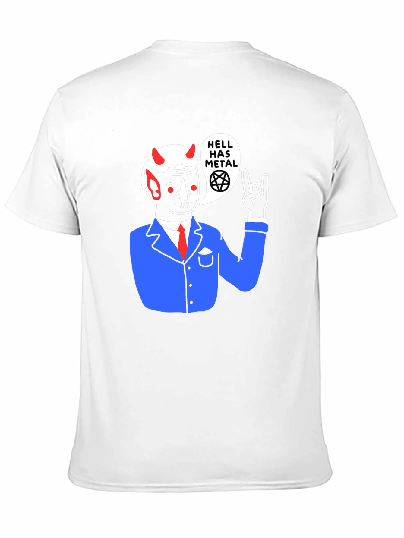Hell Has Metal T-Shirt - Devil Graphic Tee