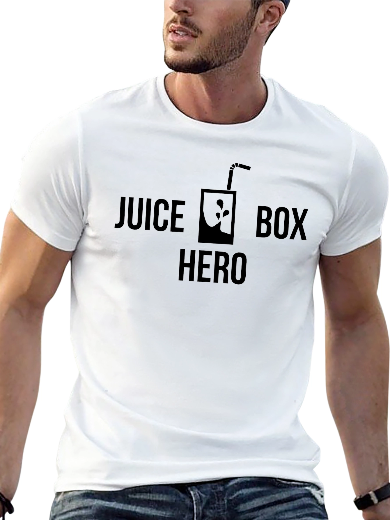 Juice Box Hero Graphic Tee - Black
