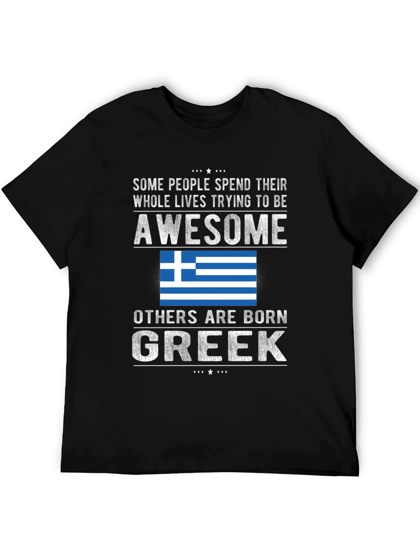 Born Greek T-Shirt - Awesome Tee