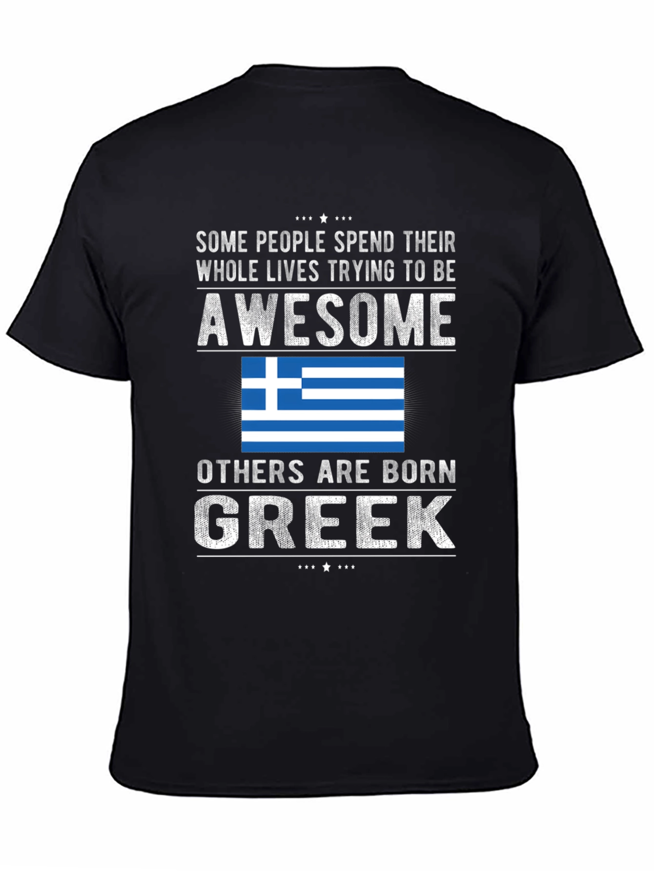 Born Greek T-Shirt - Awesome Tee